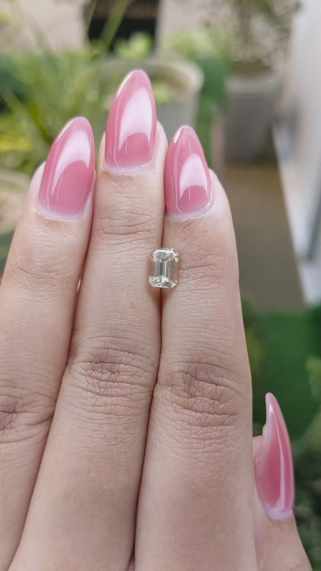 1.20 Ct. Yellow Sapphire from Ceylon (Sri Lanka) Size Video