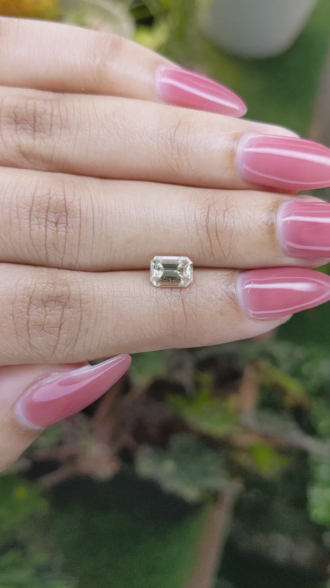 1.20 Ct. Yellow Sapphire from Ceylon (Sri Lanka) Size Video