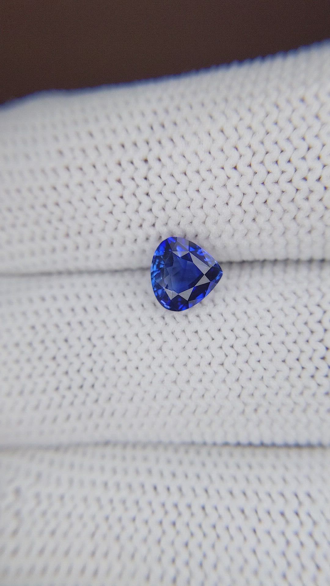 1.15 Ct. Blue Sapphire from Tanzania Size Video