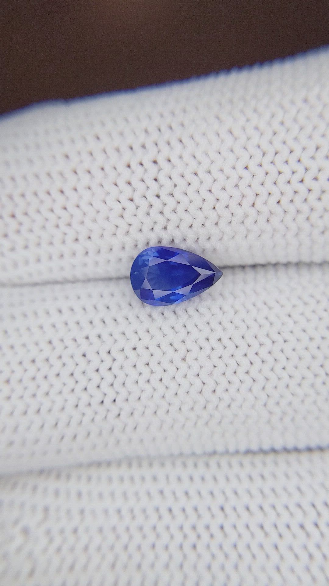 1.24 Ct. Blue Sapphire from Tanzania Size Video