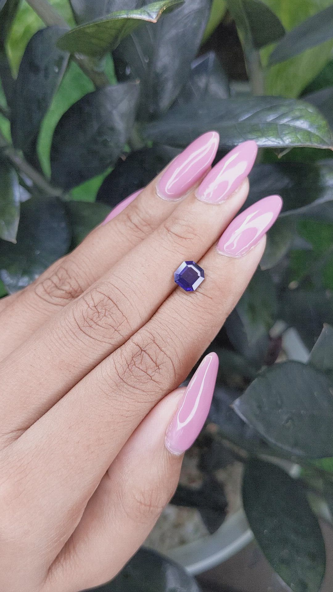 1.28 Ct. Color Change Sapphire from Tanzania Size Video