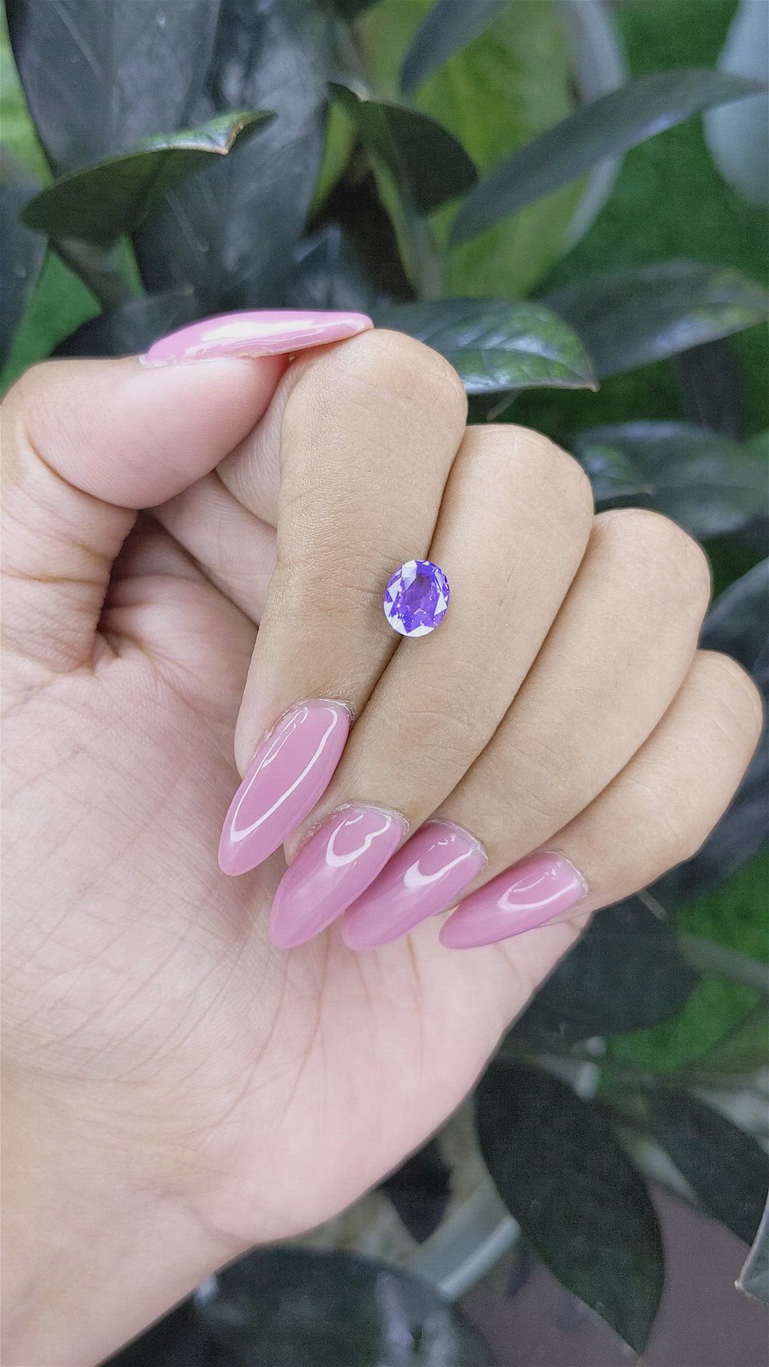 1.55 Ct. Color Change Sapphire from Tanzania Size Video