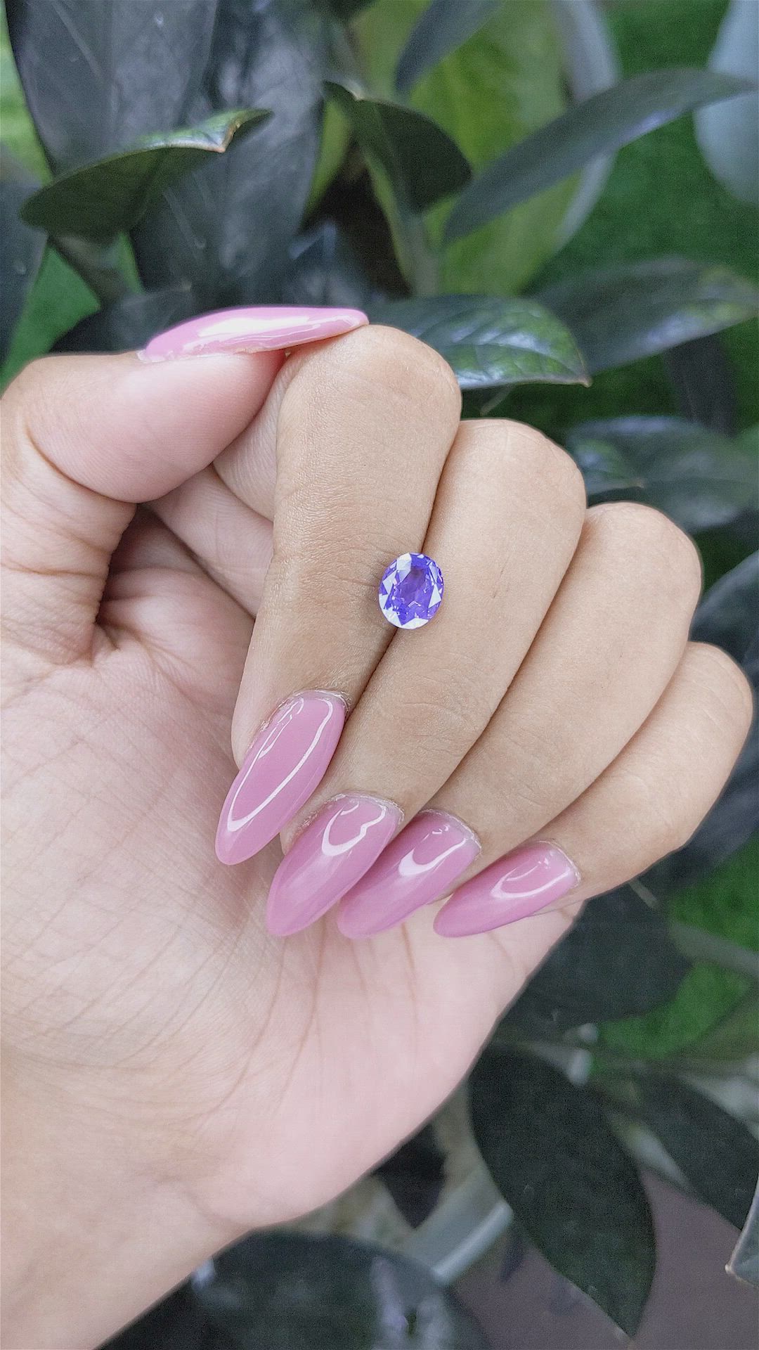 1.55 Ct. Color Change Sapphire from Tanzania Size Video