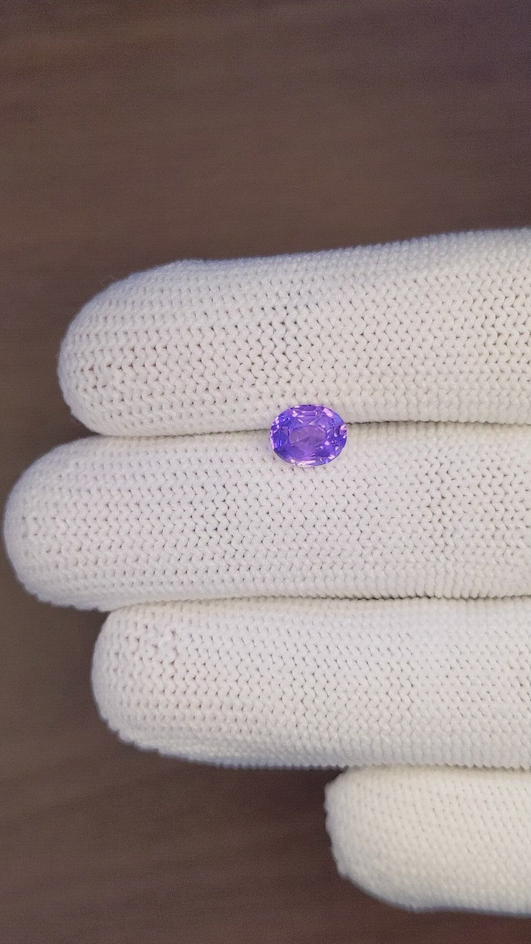 1.55 Ct. Color Change Sapphire from Tanzania Size Video