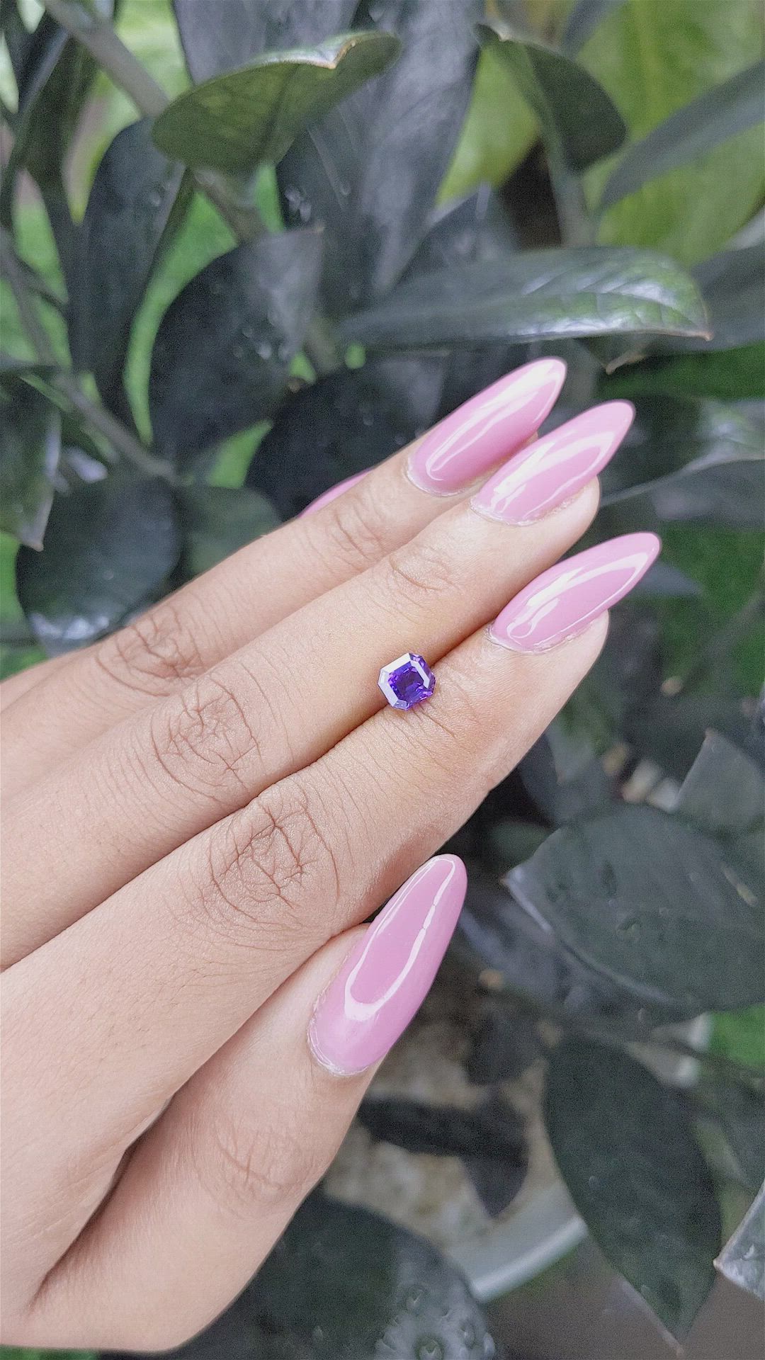 1.03 Ct. Color Change Sapphire from Tanzania Size Video