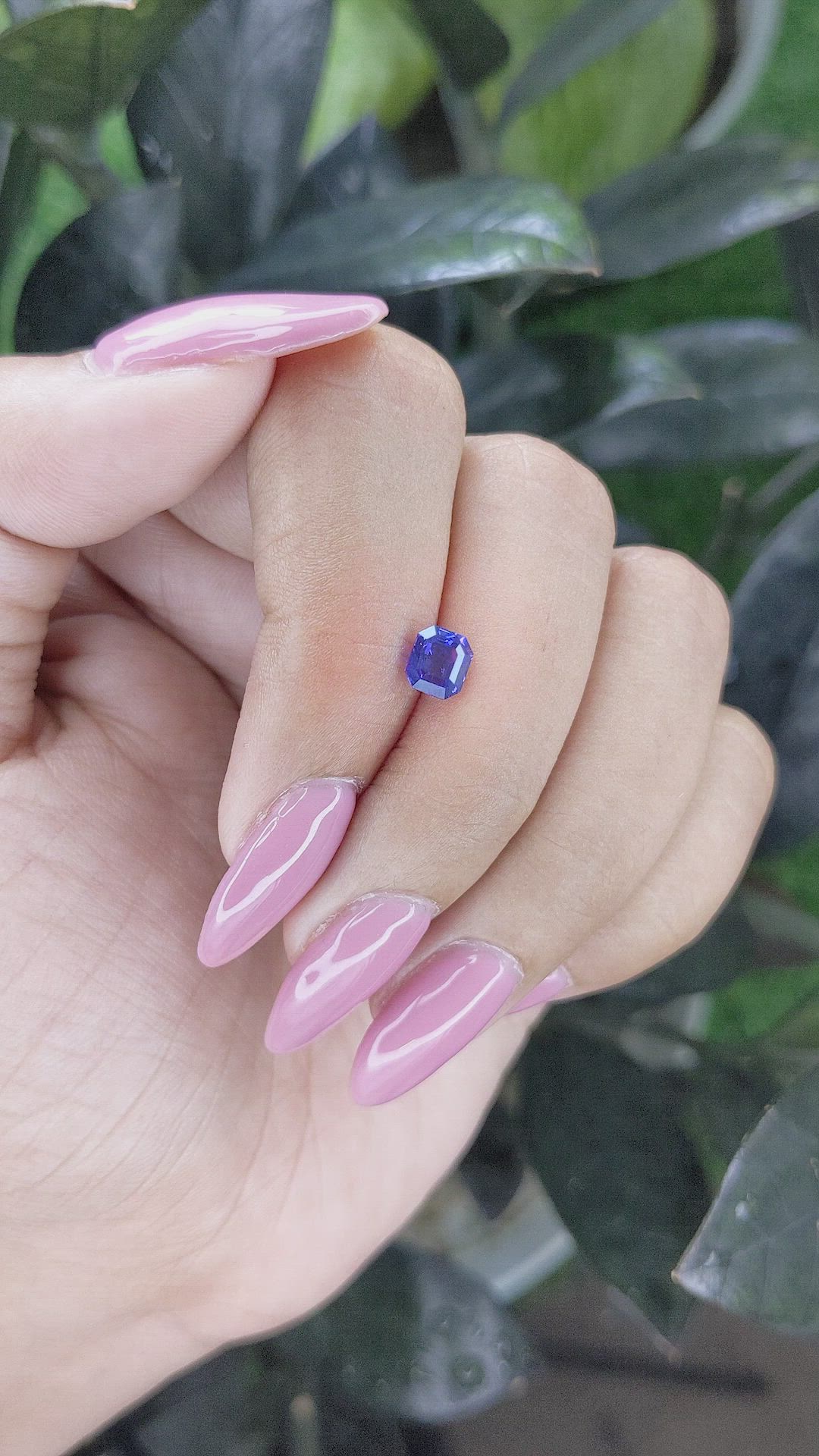 1.03 Ct. Color Change Sapphire from Tanzania Size Video