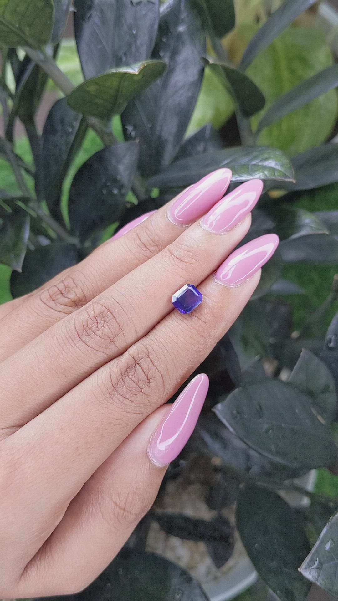 1.83 Ct. Color Change Sapphire from Tanzania Size Video