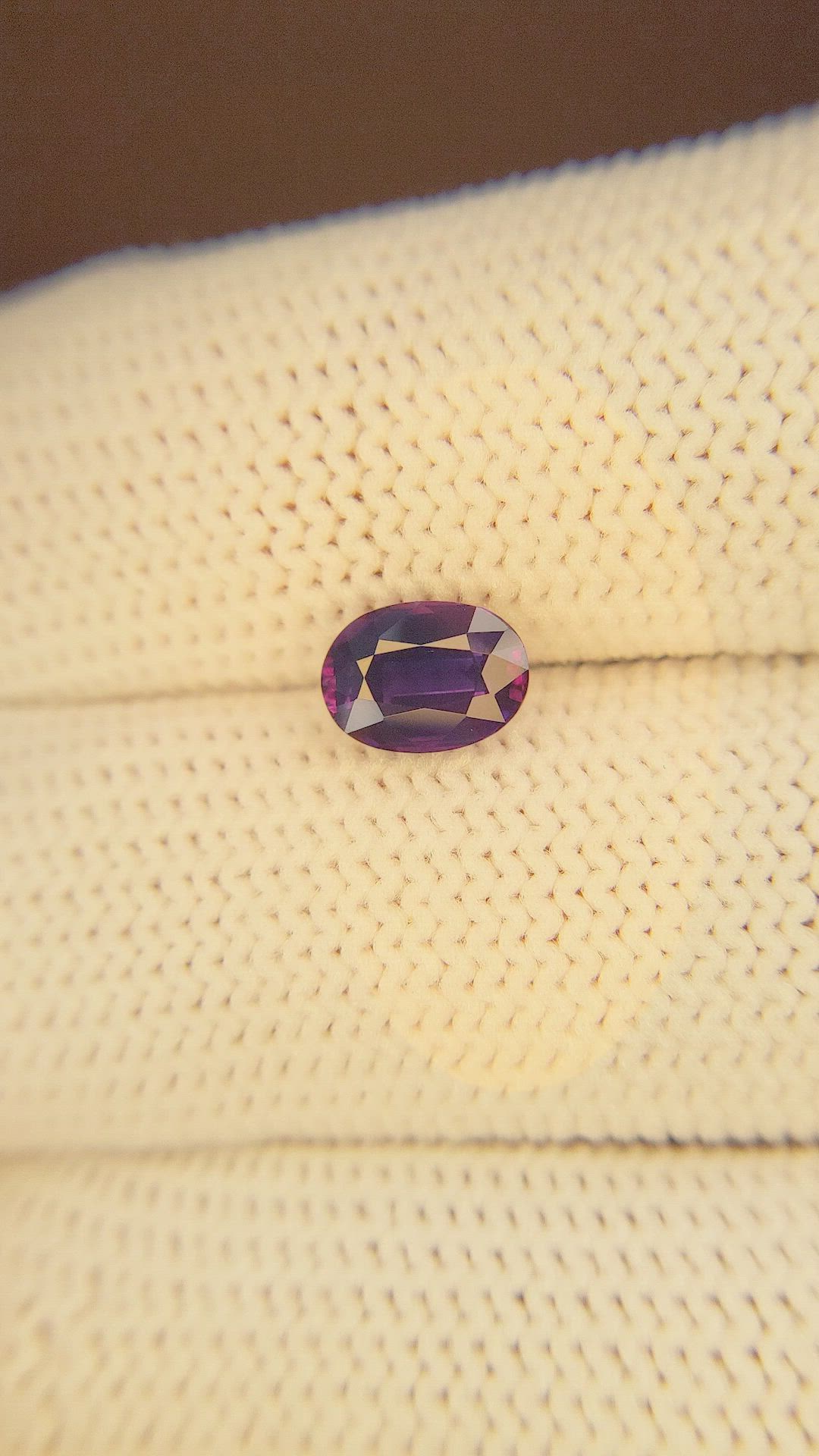 1.39 Ct. Color Change Sapphire from Tanzania Size Video