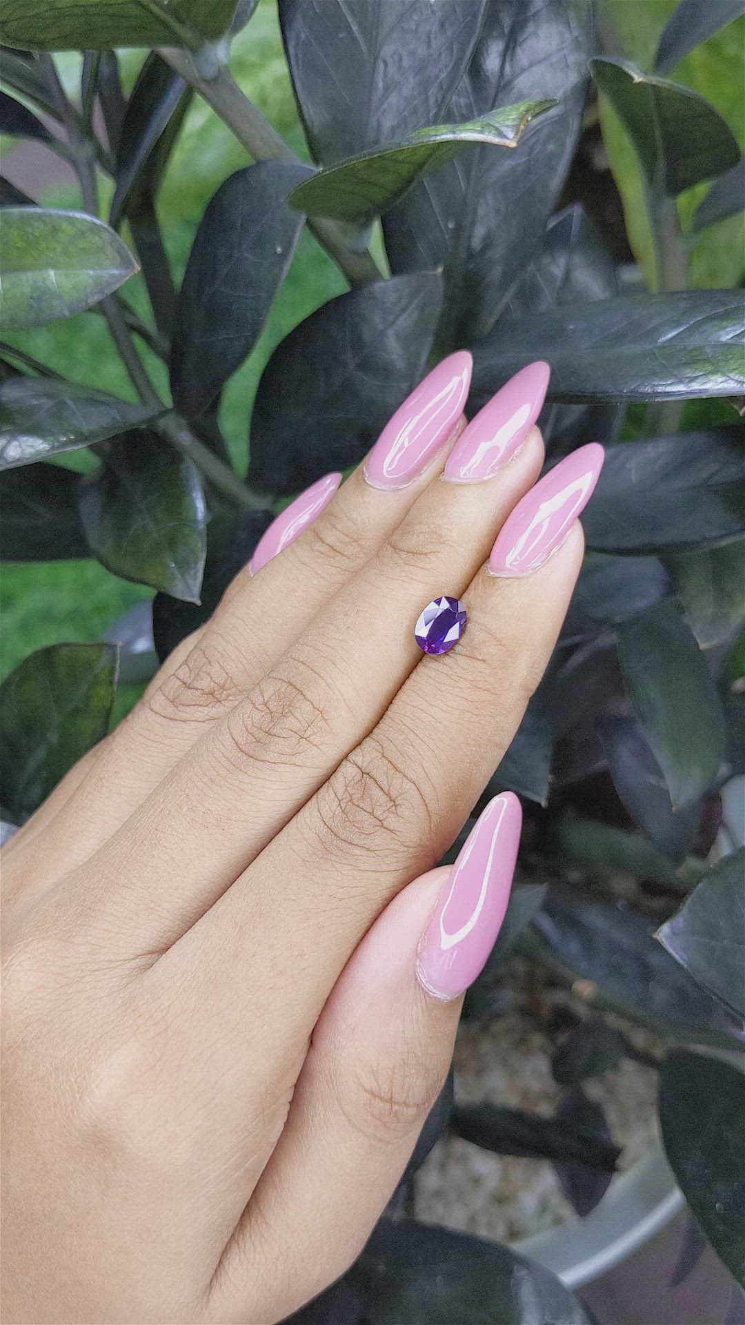 1.39 Ct. Color Change Sapphire from Tanzania Size Video