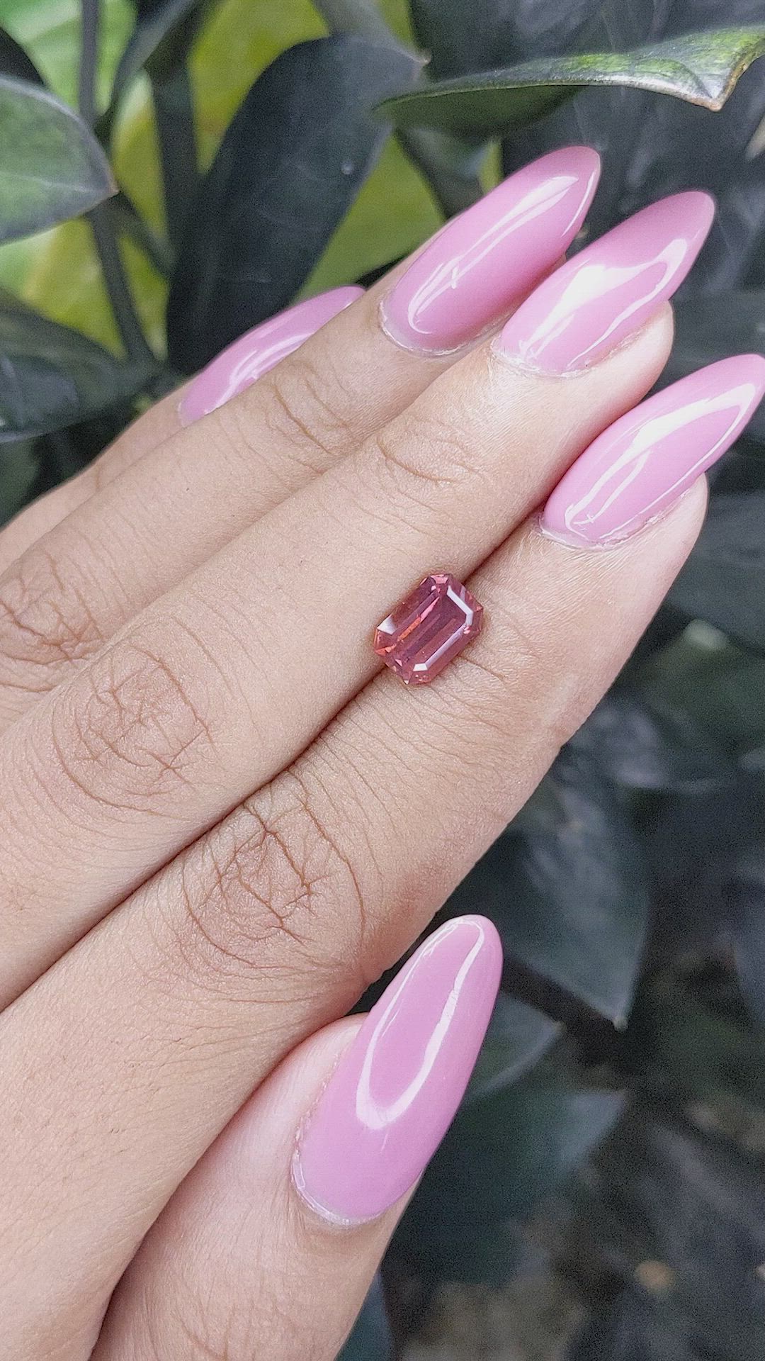 1.67 Ct. Padparadscha Sapphire from Tanzania Size Video