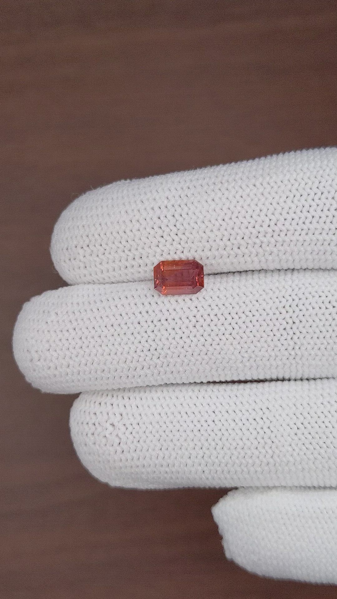 1.67 Ct. Padparadscha Sapphire from Tanzania Size Video