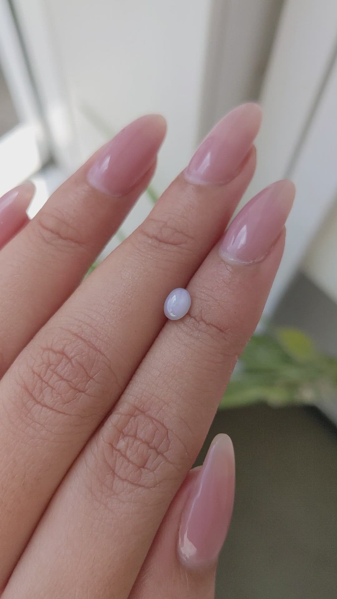 0.92 Ct. Purple Star Sapphire from Ceylon (Sri Lanka) Size Video