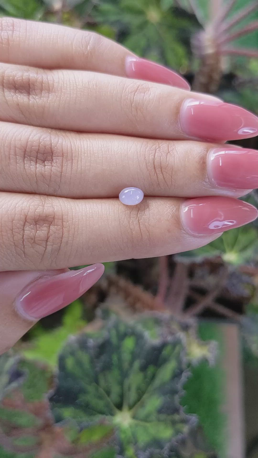 0.92 Ct. Purple Star Sapphire from Ceylon (Sri Lanka) Size Video