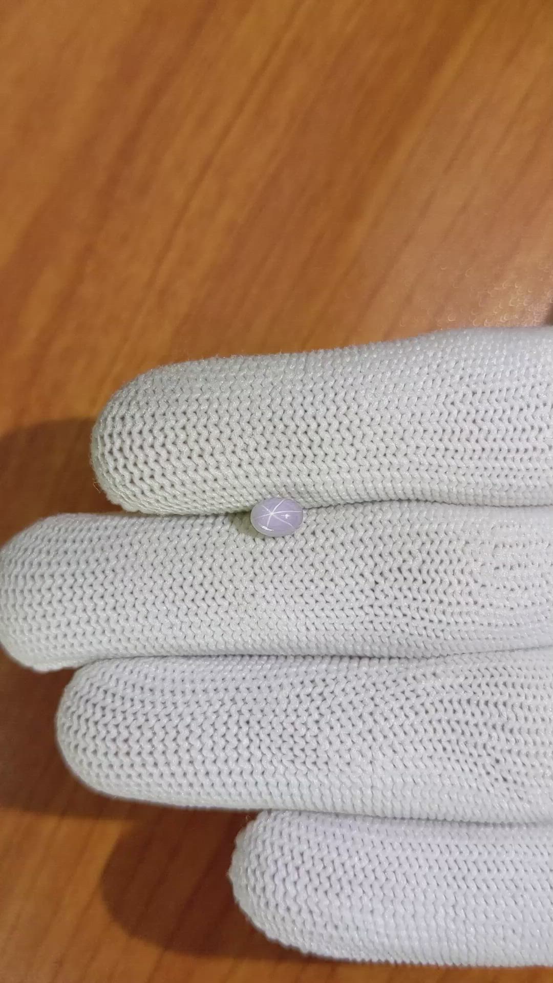 0.92 Ct. Purple Star Sapphire from Ceylon (Sri Lanka) Size Video