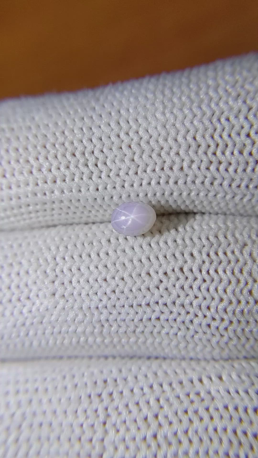 0.92 Ct. Purple Star Sapphire from Ceylon (Sri Lanka) Size Video