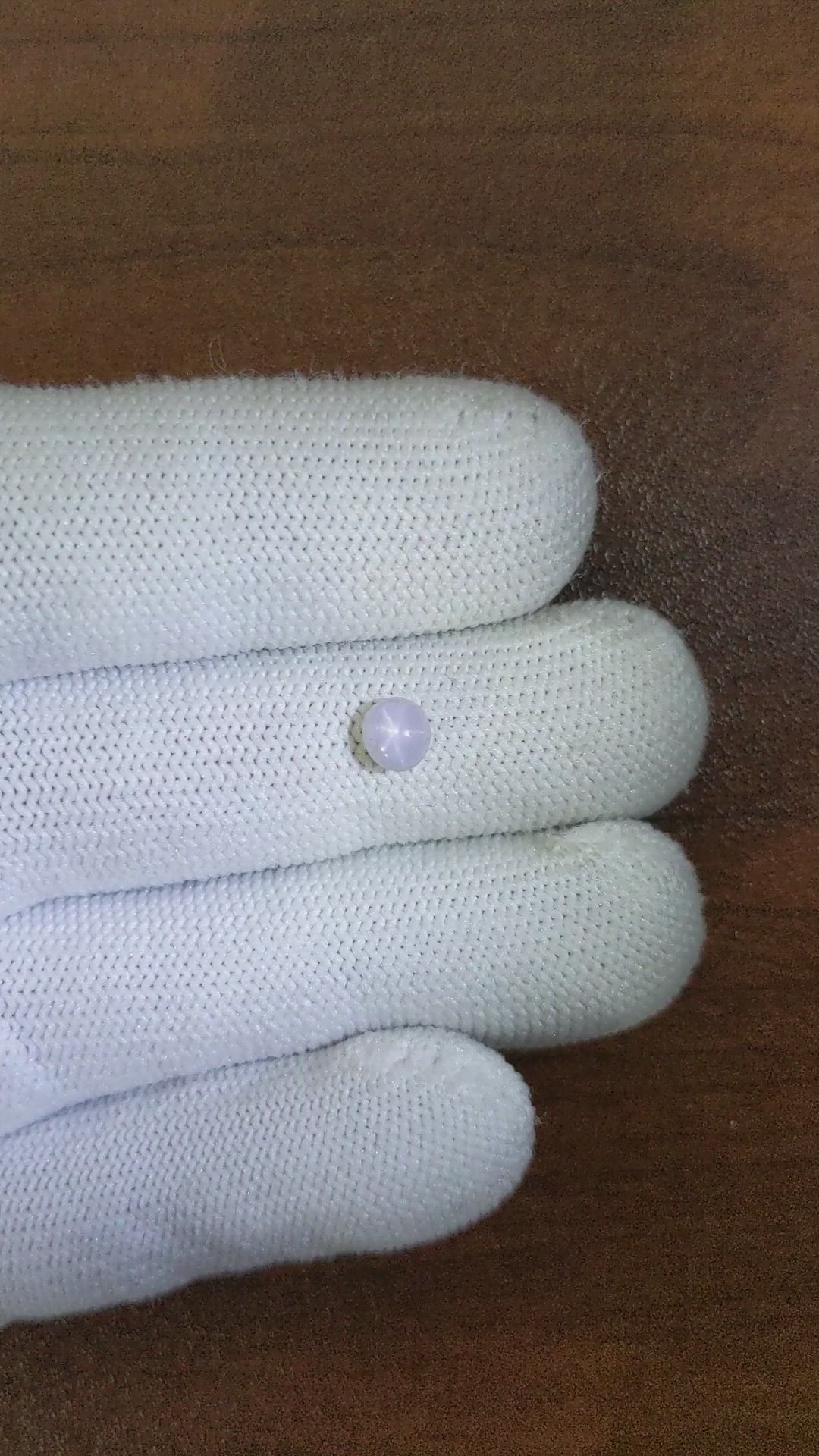 0.70 Ct. Grey Star Sapphire from Ceylon (Sri Lanka) Size Video