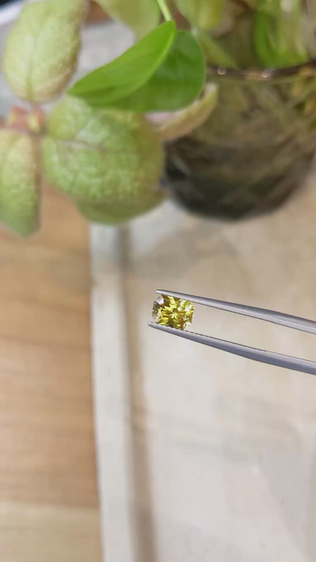 1.20 Ct. Yellow Sapphire from Ceylon (Sri Lanka) Size Video