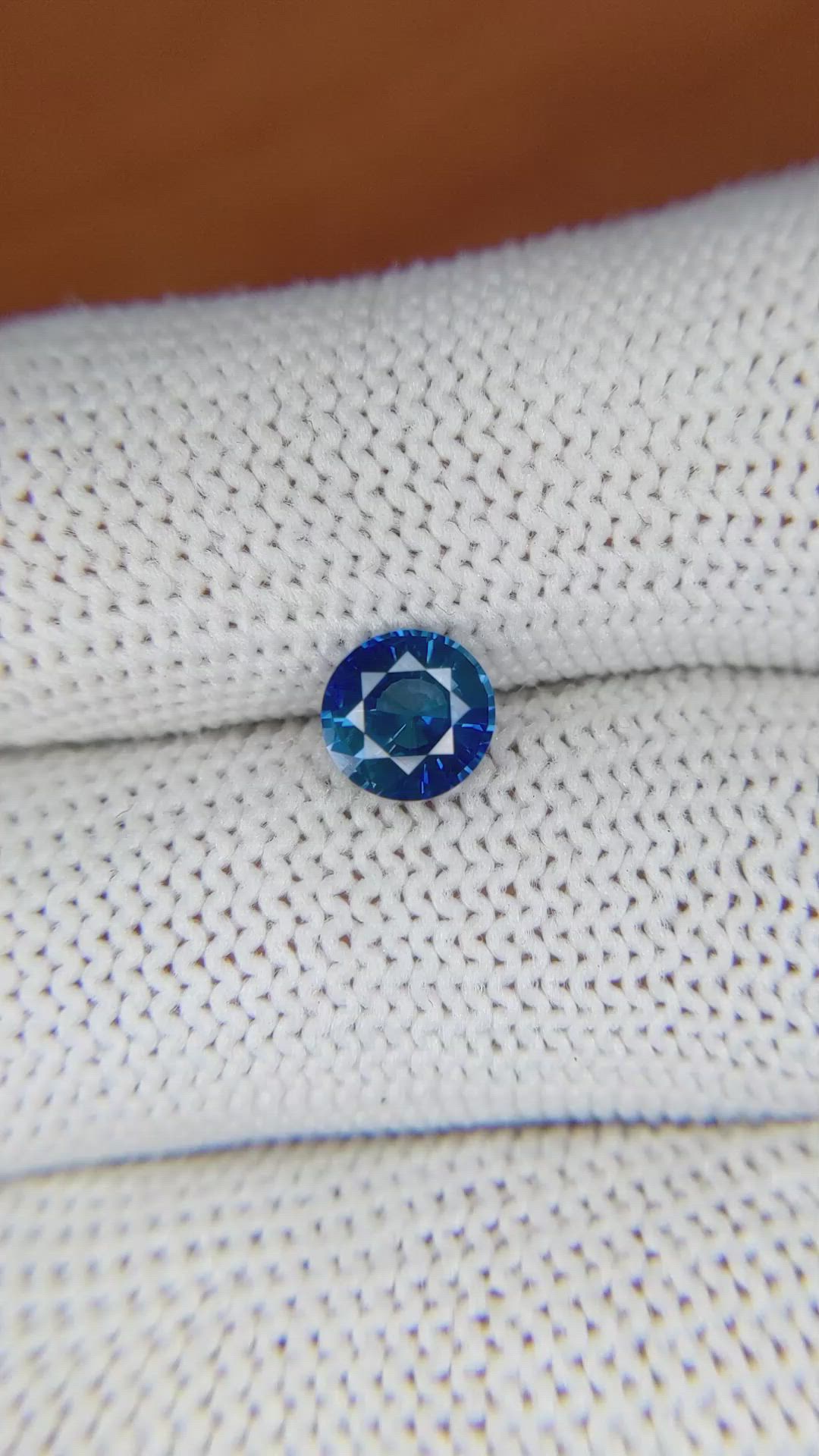 1.17 Ct. Blue Sapphire from Madagascar Size Video