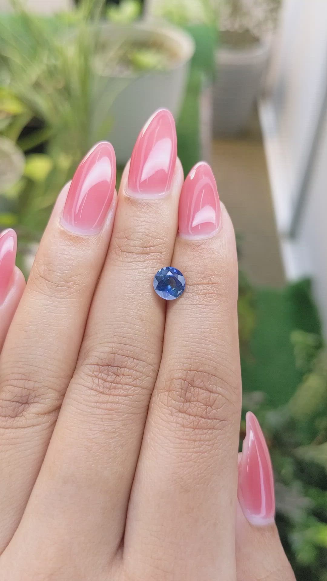 1.17 Ct. Blue Sapphire from Madagascar Size Video