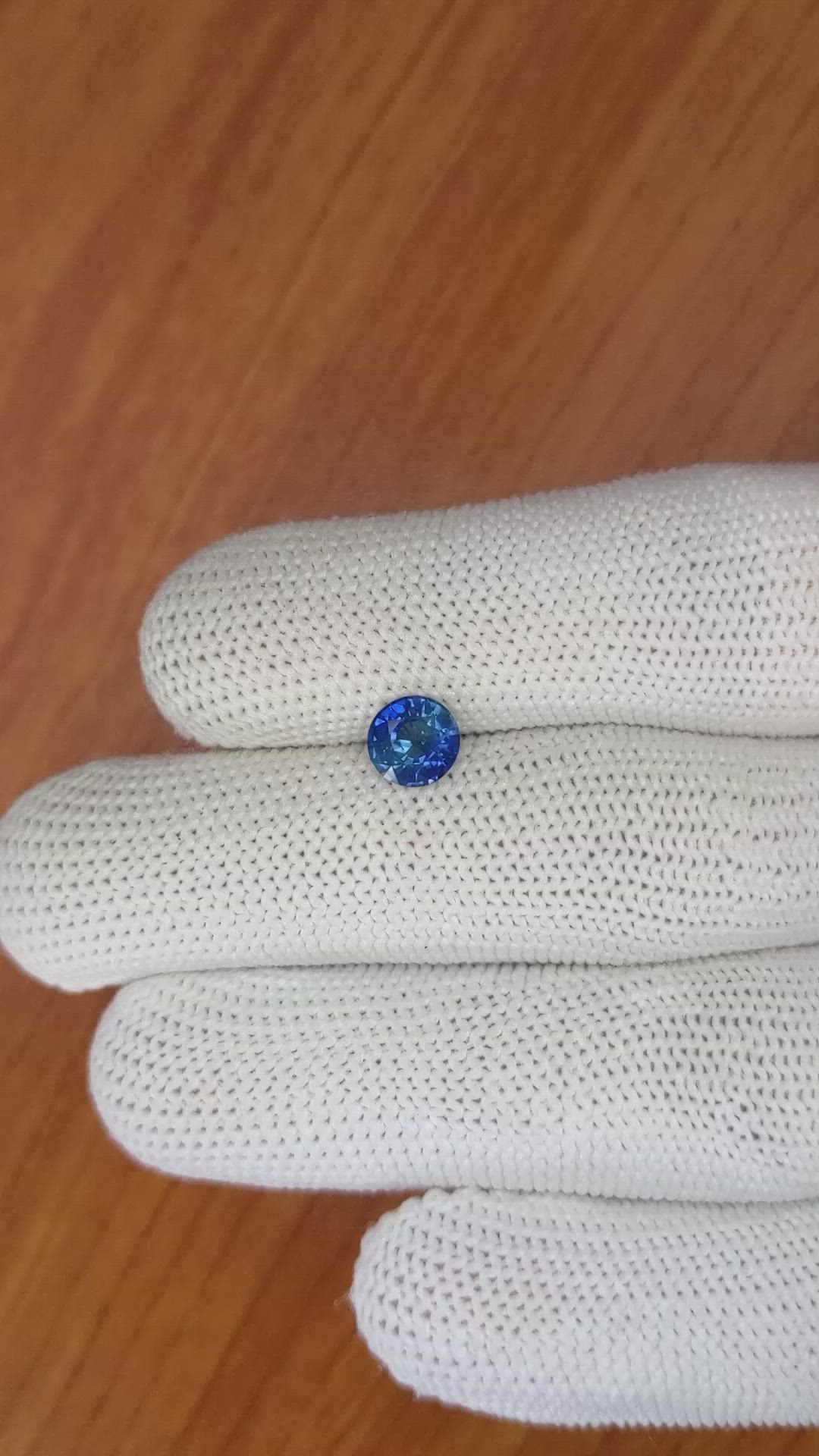 1.17 Ct. Blue Sapphire from Madagascar Size Video
