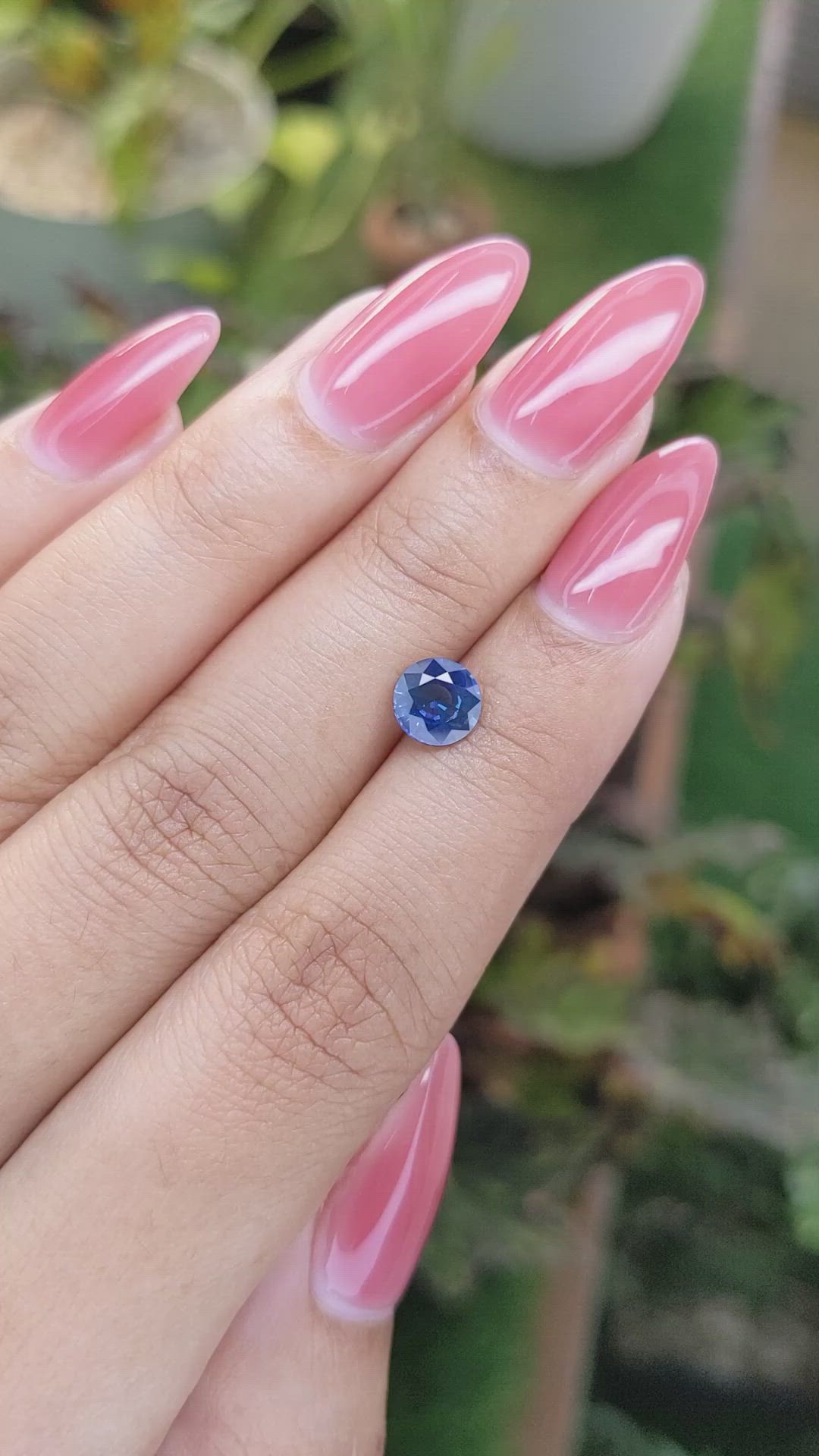 1.17 Ct. Blue Sapphire from Madagascar Size Video