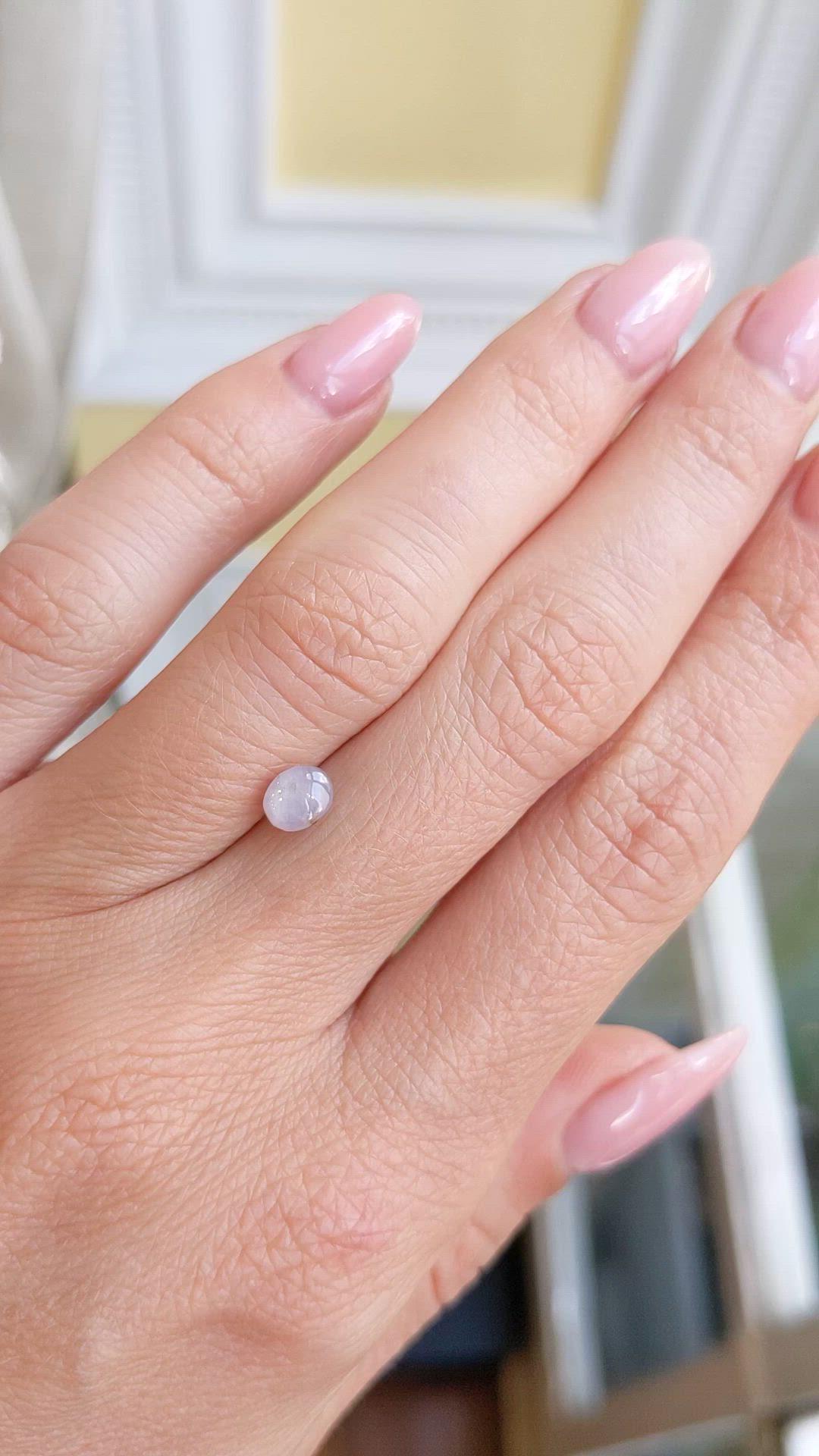 1.09 Ct. Pink Star Sapphire from Ceylon (Sri Lanka) Size Video