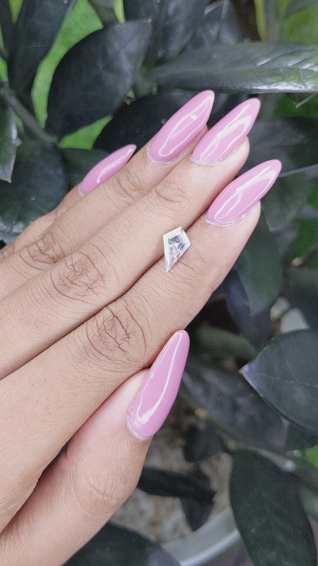 1.12 Ct. White Sapphire from Madagascar Size Video