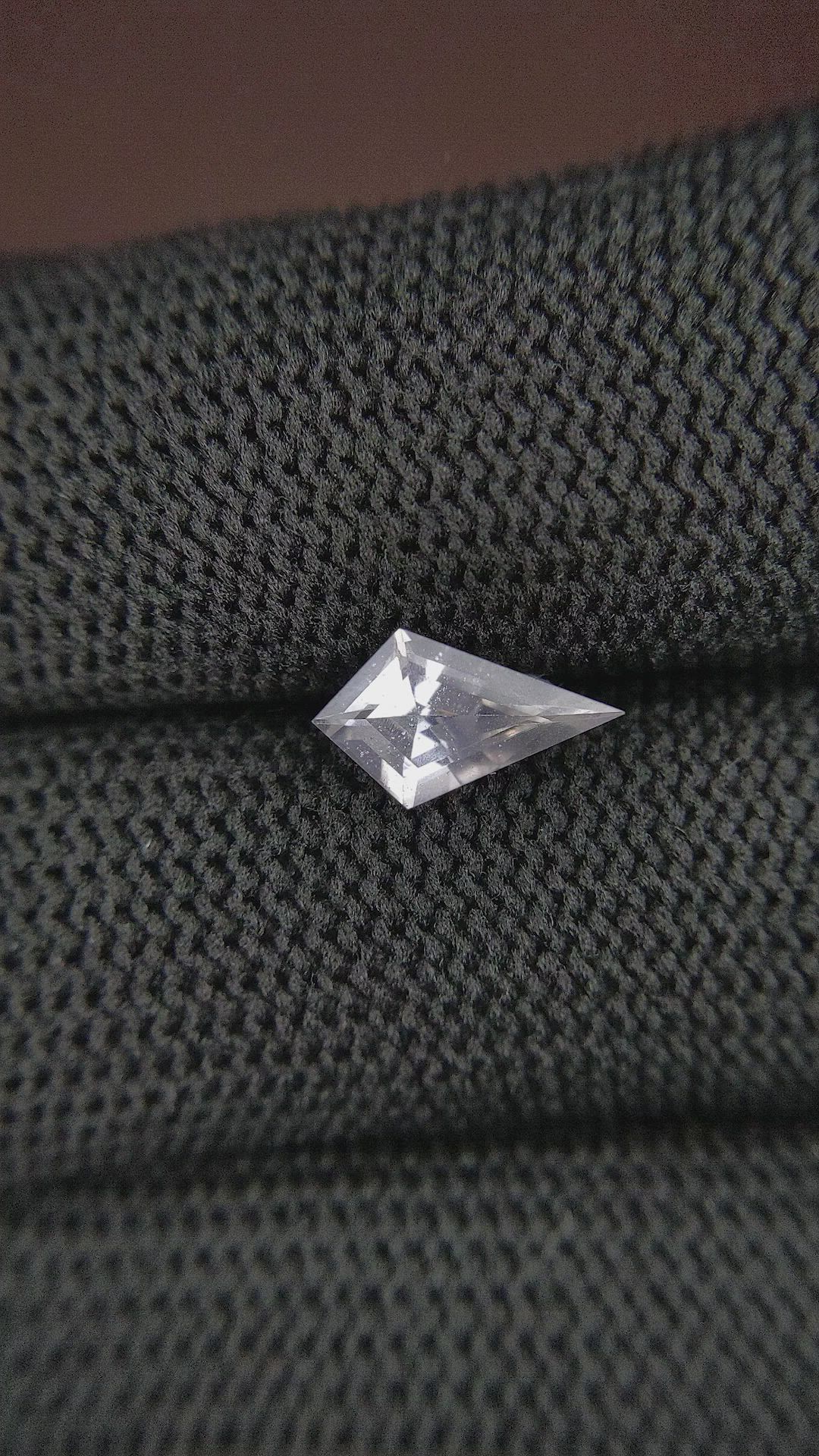 1.12 Ct. White Sapphire from Madagascar Size Video