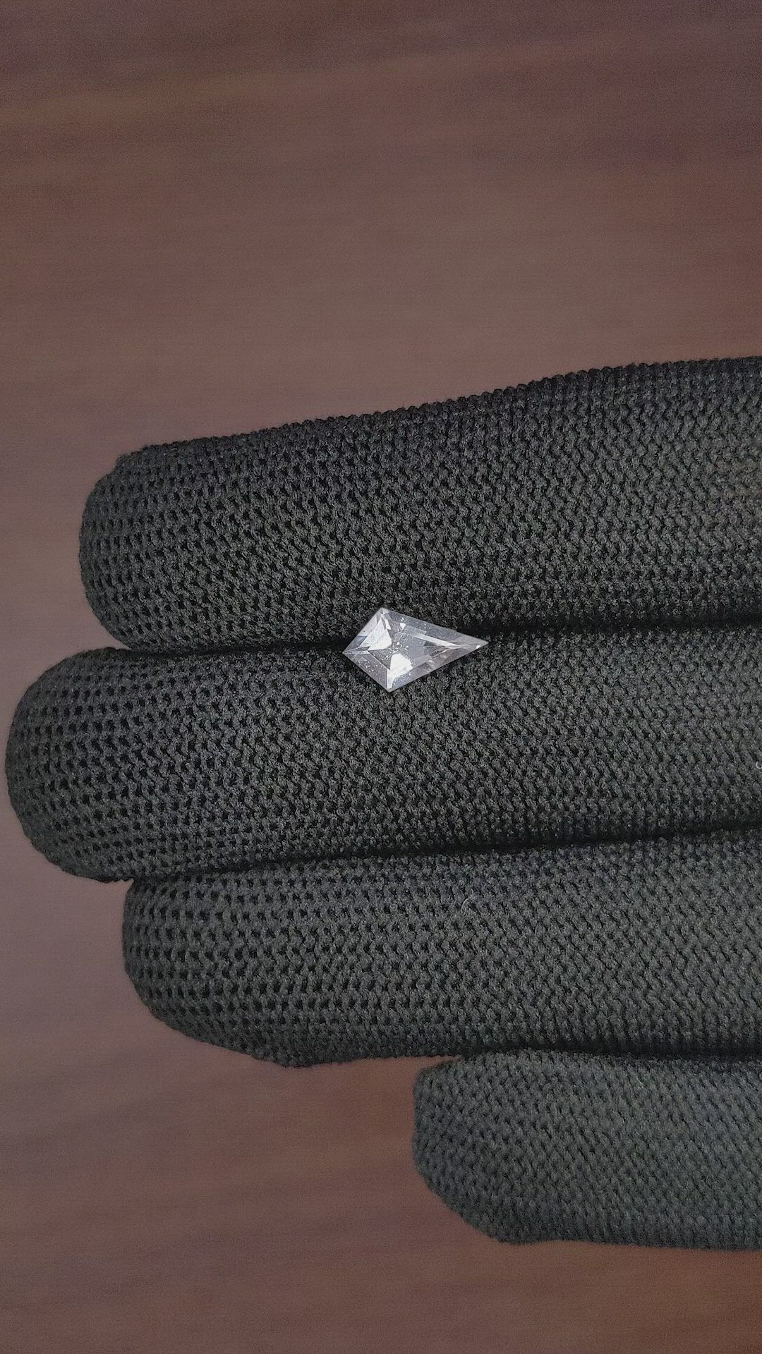 1.12 Ct. White Sapphire from Madagascar Size Video