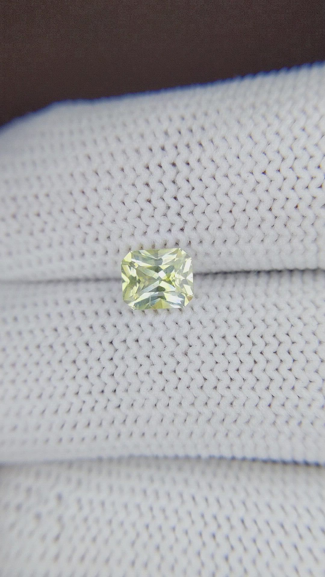 1.20 Ct. Bi Color Sapphire from Madagascar Size Video