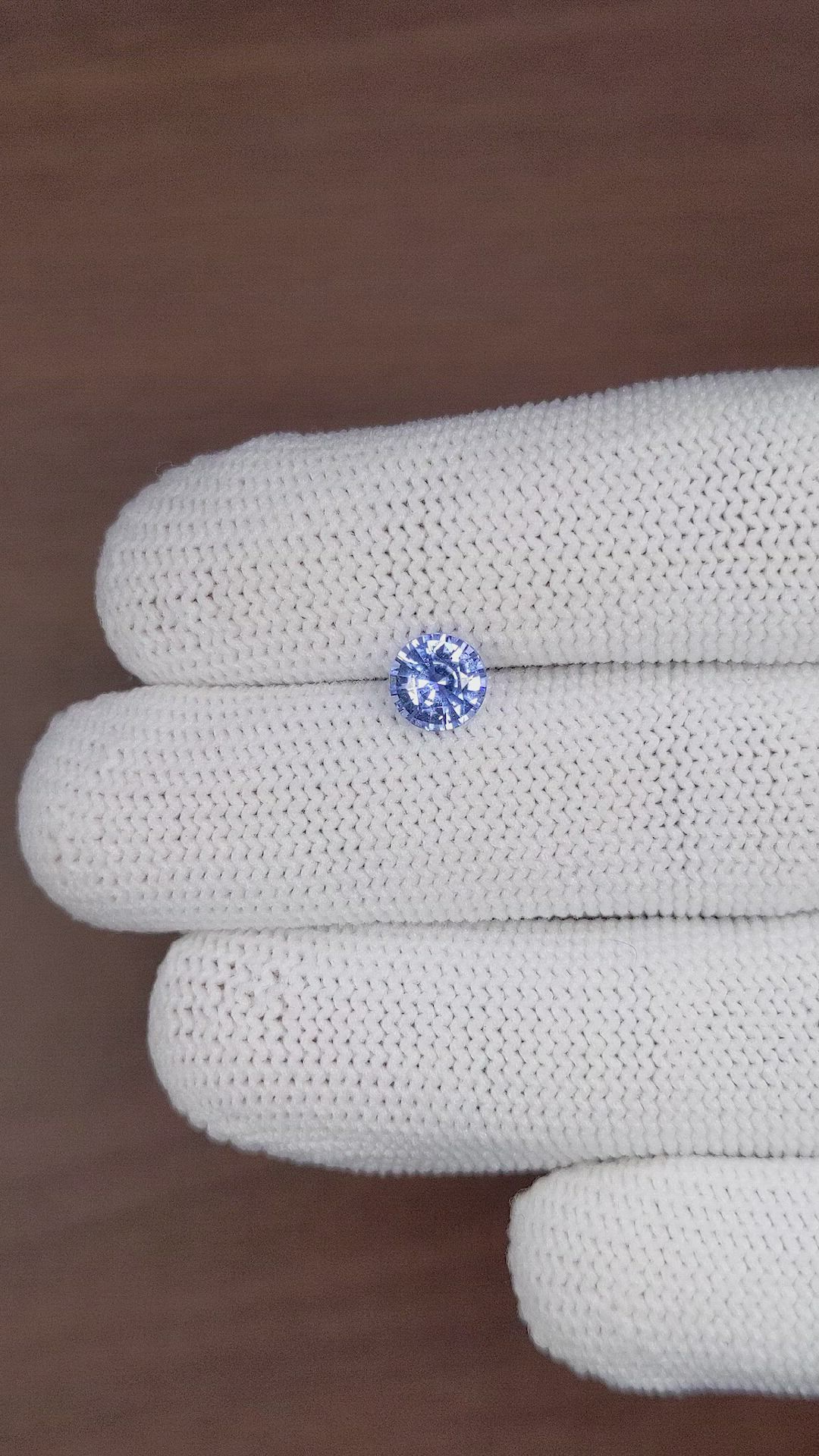 1.21 Ct. Blue Sapphire from Ceylon (Sri Lanka) Size Video