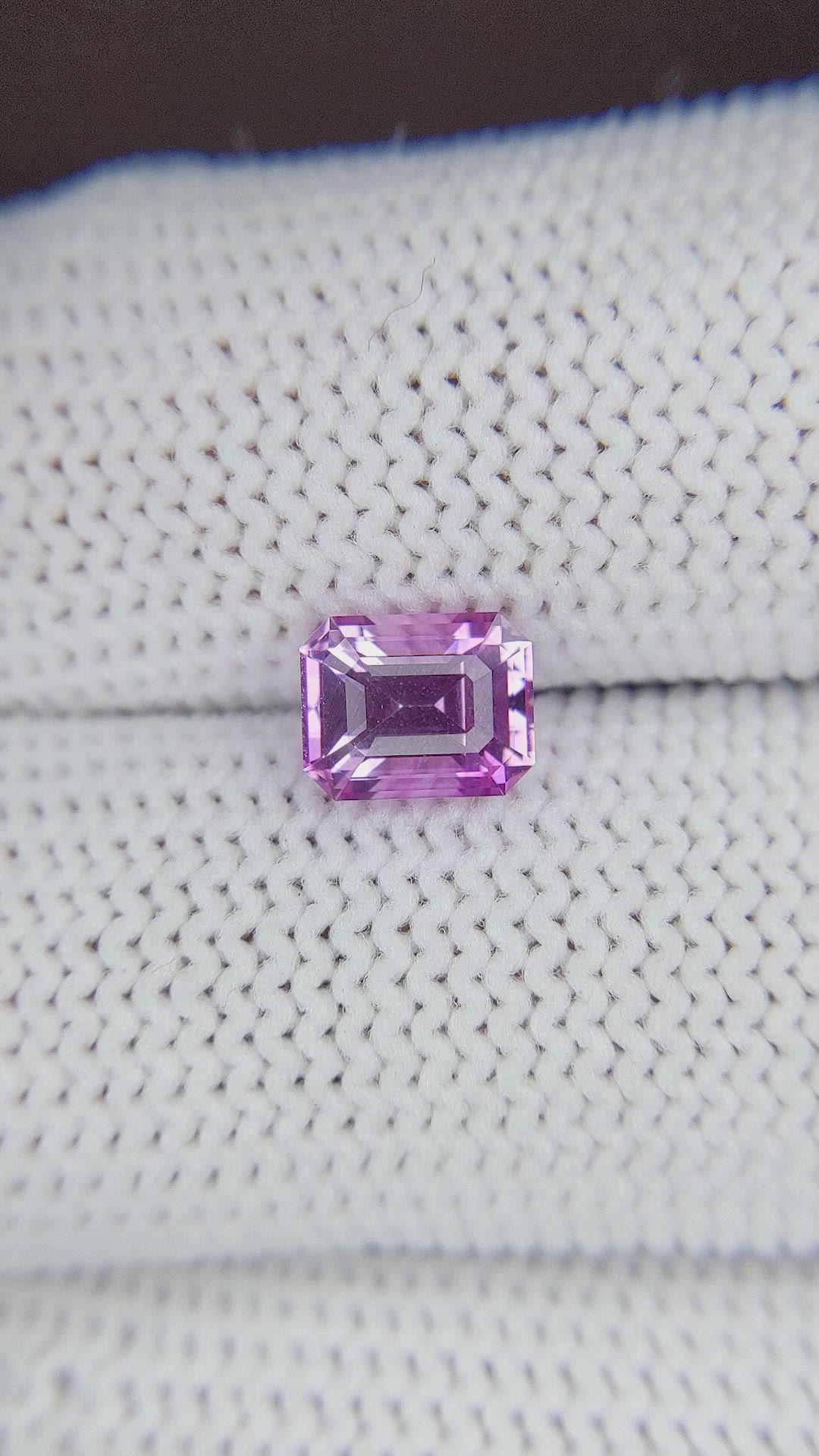 1.54 Ct. Purple Sapphire from Madagascar Size Video