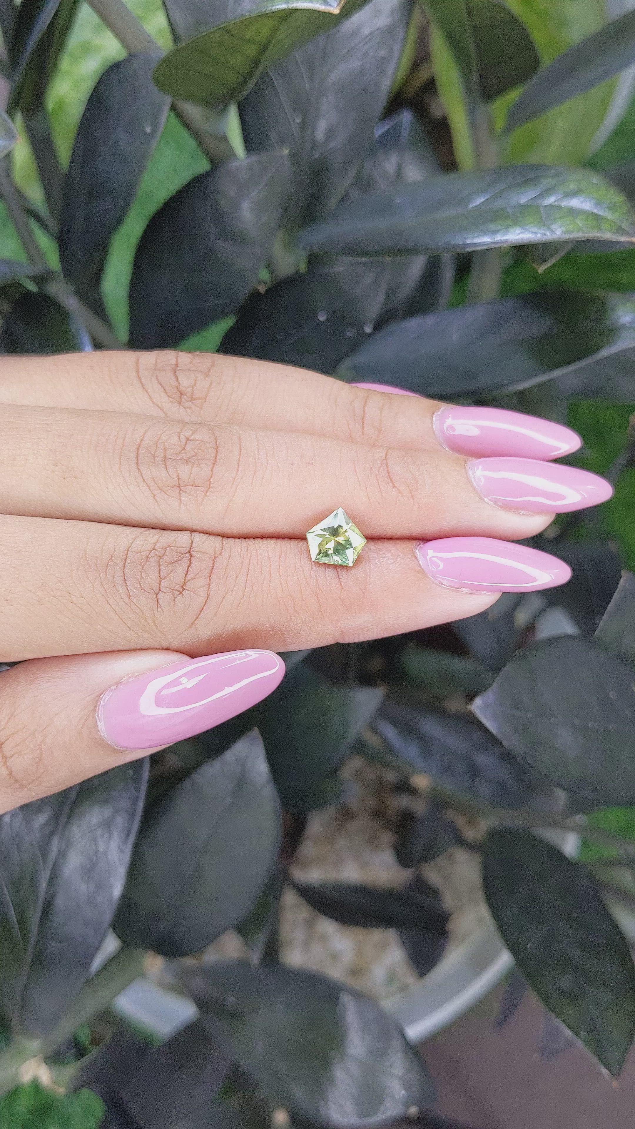 1.60 Ct. Bi Color Sapphire from Australia Size Video