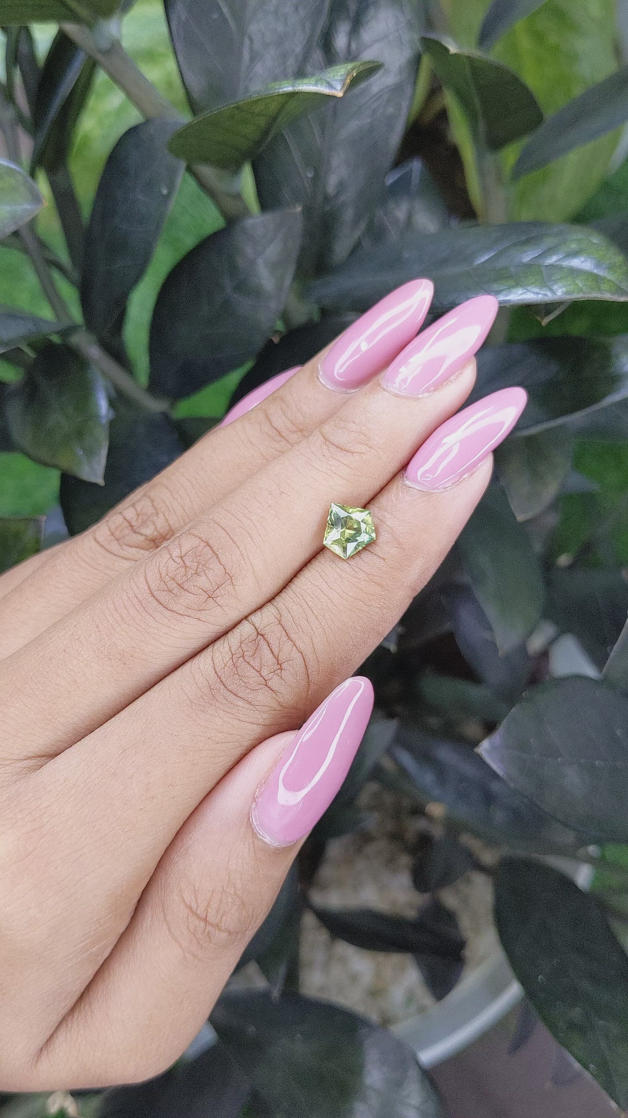 1.60 Ct. Bi Color Sapphire from Australia Size Video