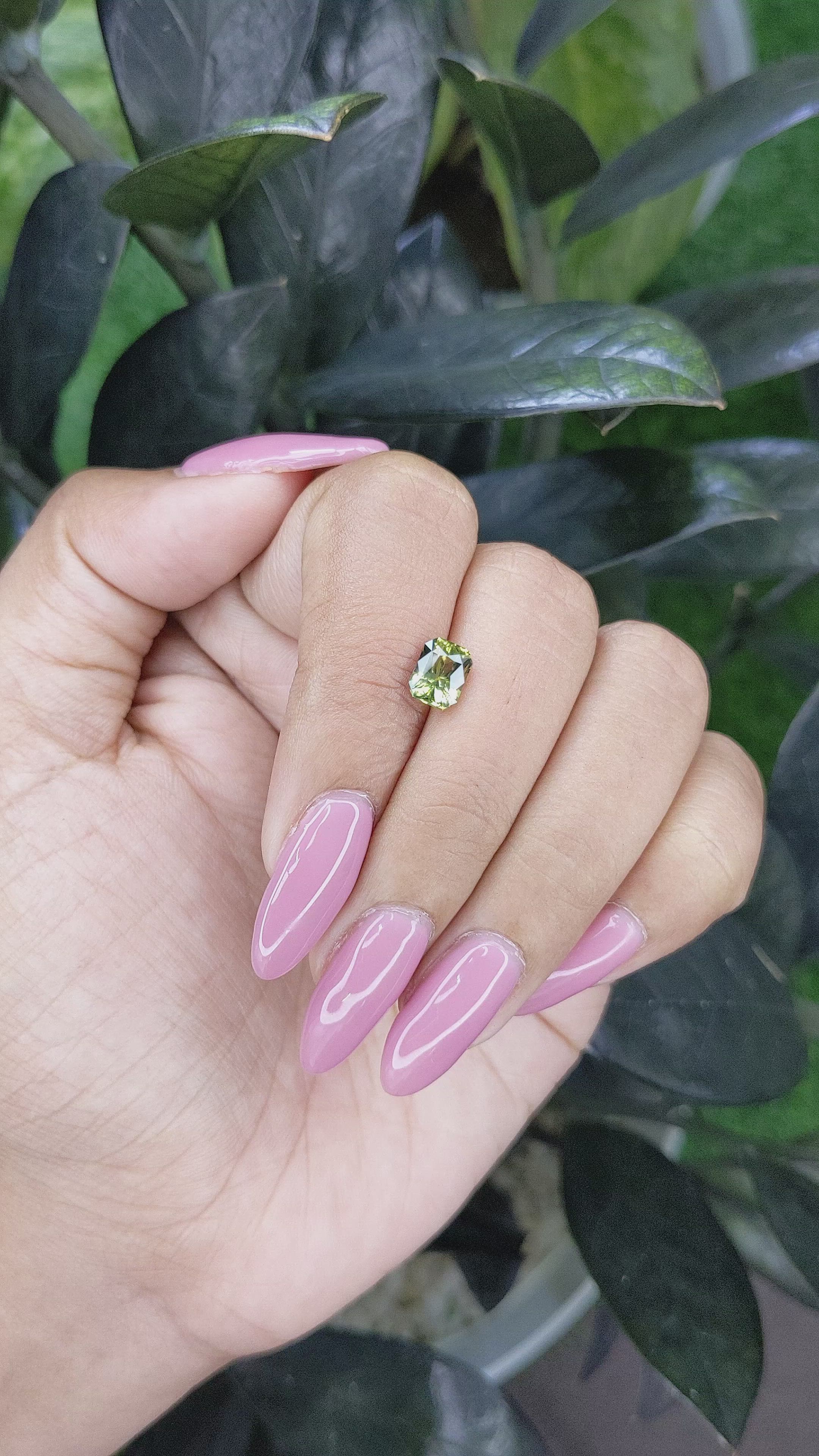 1.48 Ct. Bi Color Sapphire from Madagascar Size Video