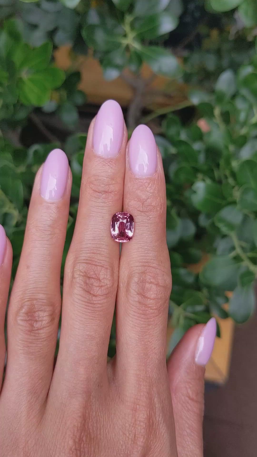 3.17 Ct. Padparadscha Sapphire from Madagascar Size Video