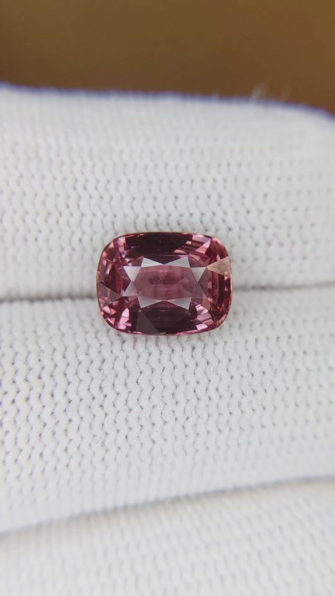 3.17 Ct. Padparadscha Sapphire from Madagascar Size Video