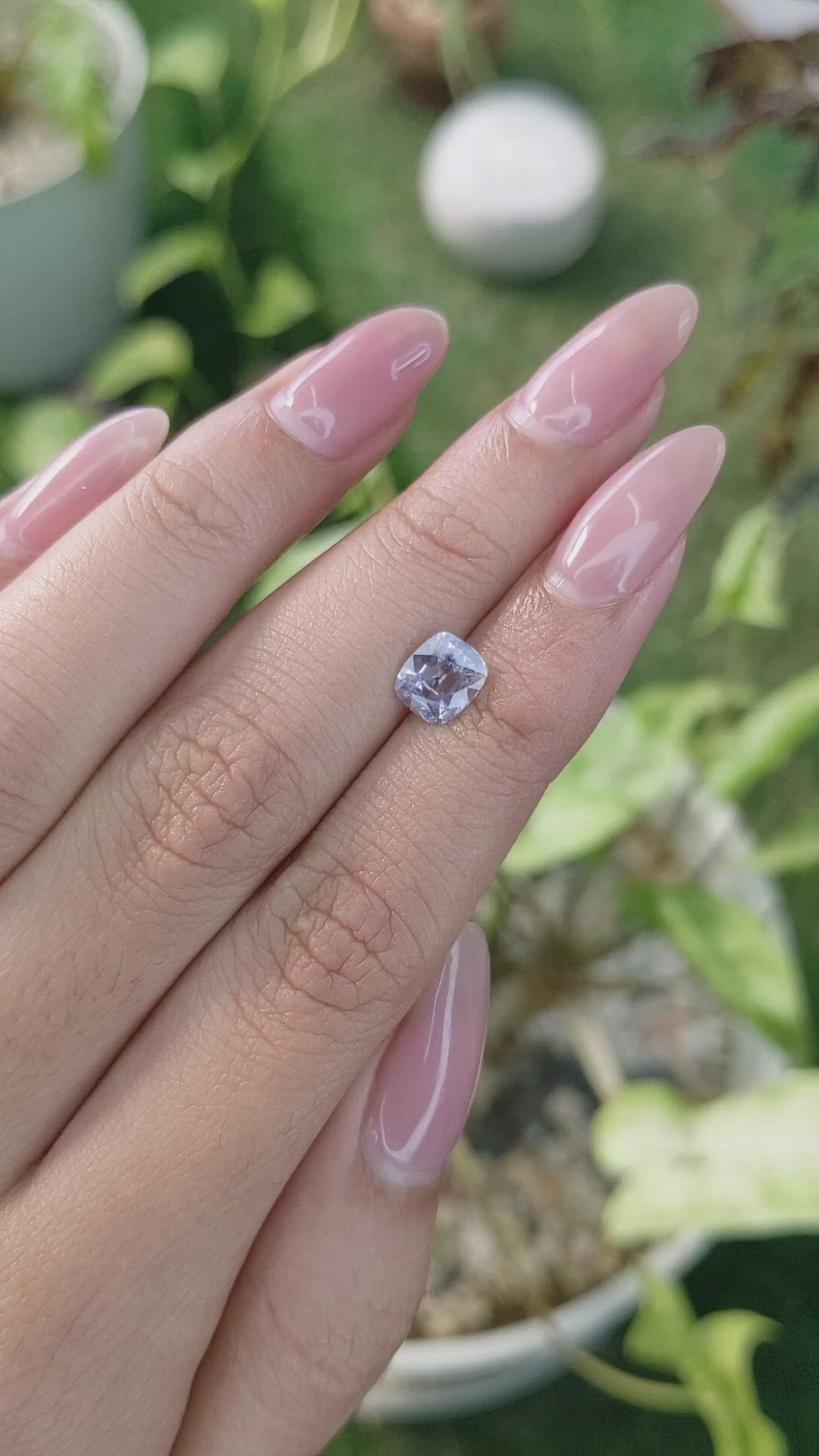 1.30 Ct. Blue Sapphire from Ceylon (Sri Lanka) Size Video