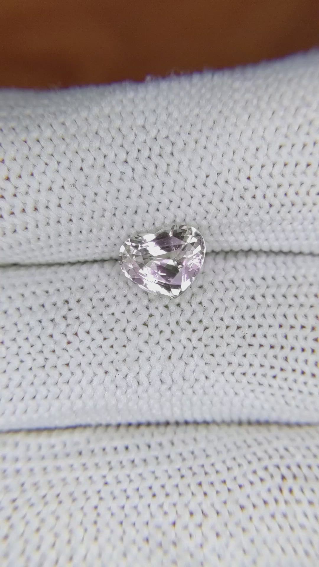 1.96 Ct. Pink Sapphire from Ceylon (Sri Lanka) Size Video
