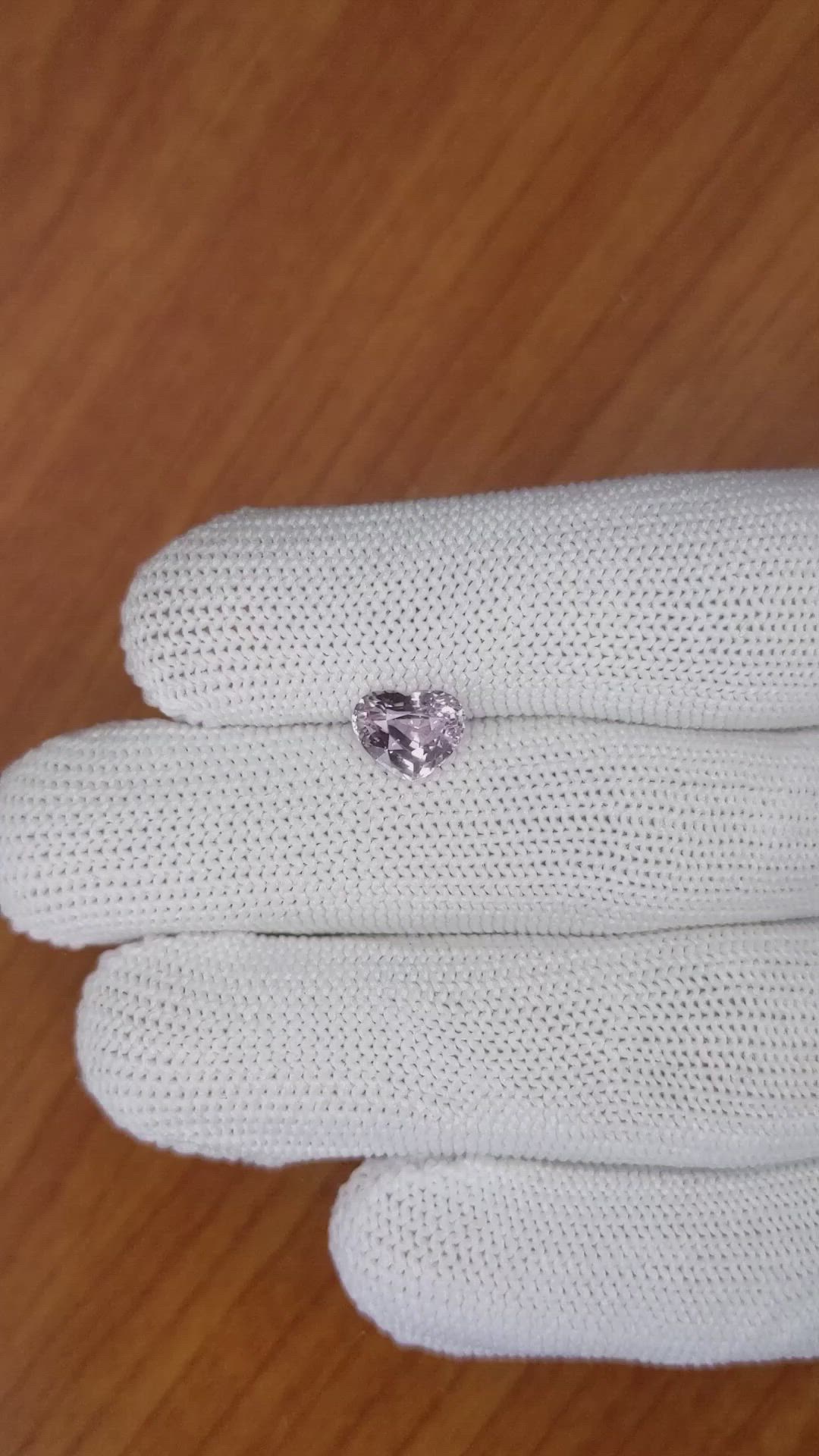 1.96 Ct. Pink Sapphire from Ceylon (Sri Lanka) Size Video
