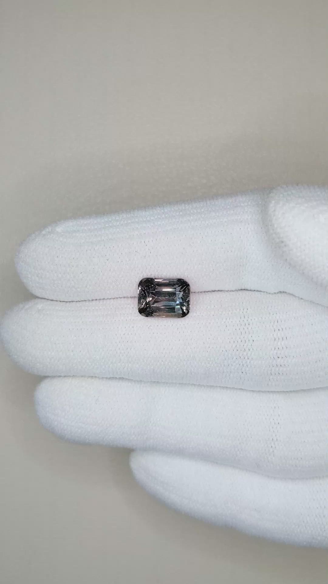 3.15 Ct. Color Change Sapphire from Ceylon (Sri Lanka) Size Video