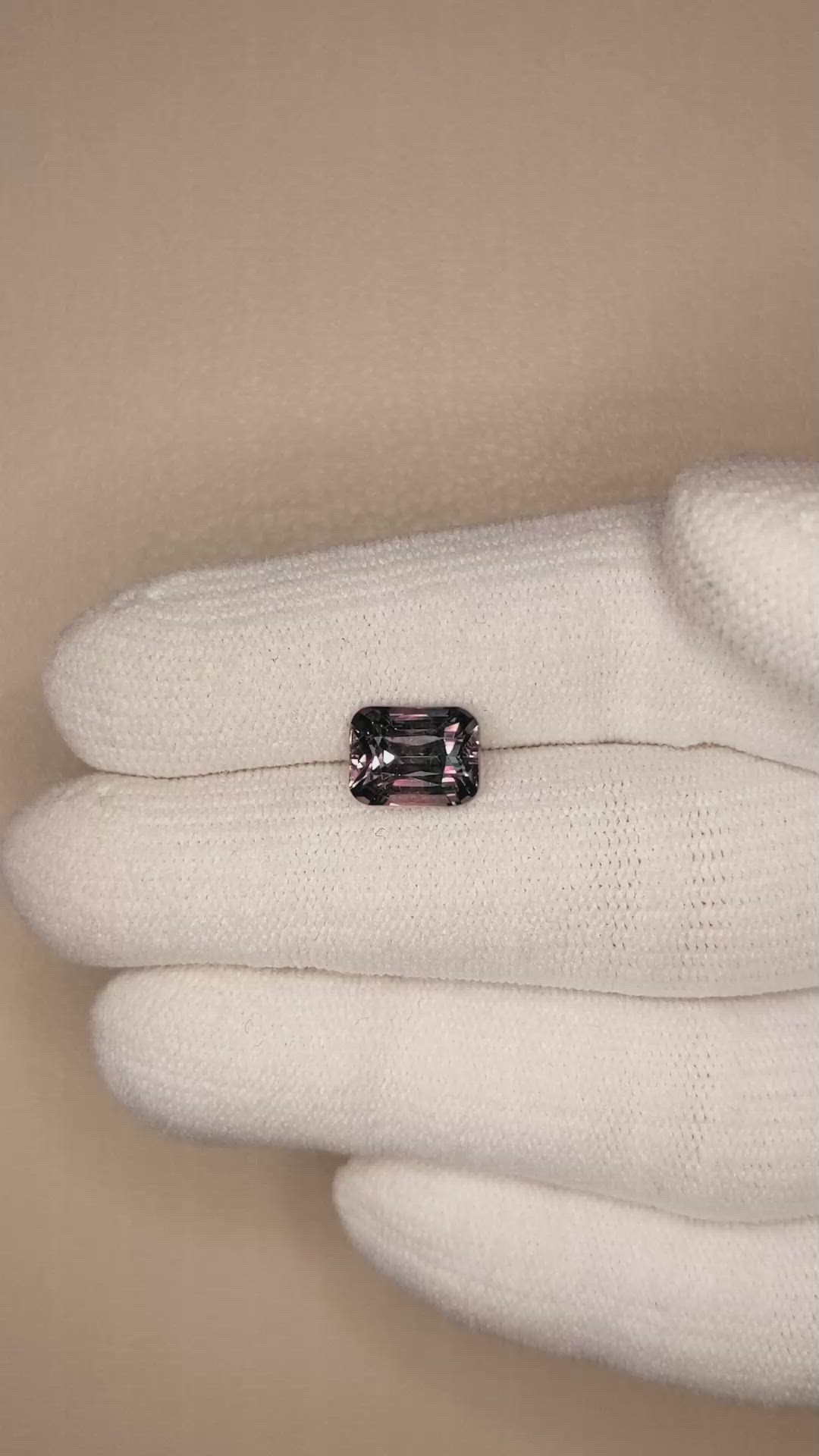 3.15 Ct. Color Change Sapphire from Ceylon (Sri Lanka) Size Video
