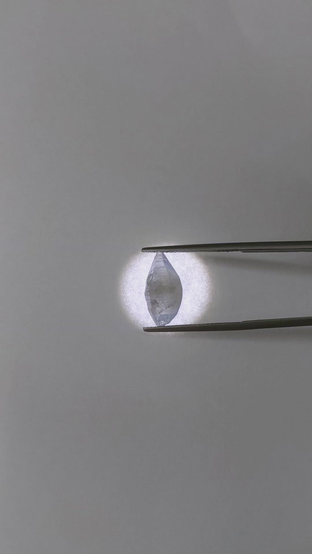 6.13 Ct. Blue Sapphire Crystal from Ceylon (Sri Lanka) Size Video