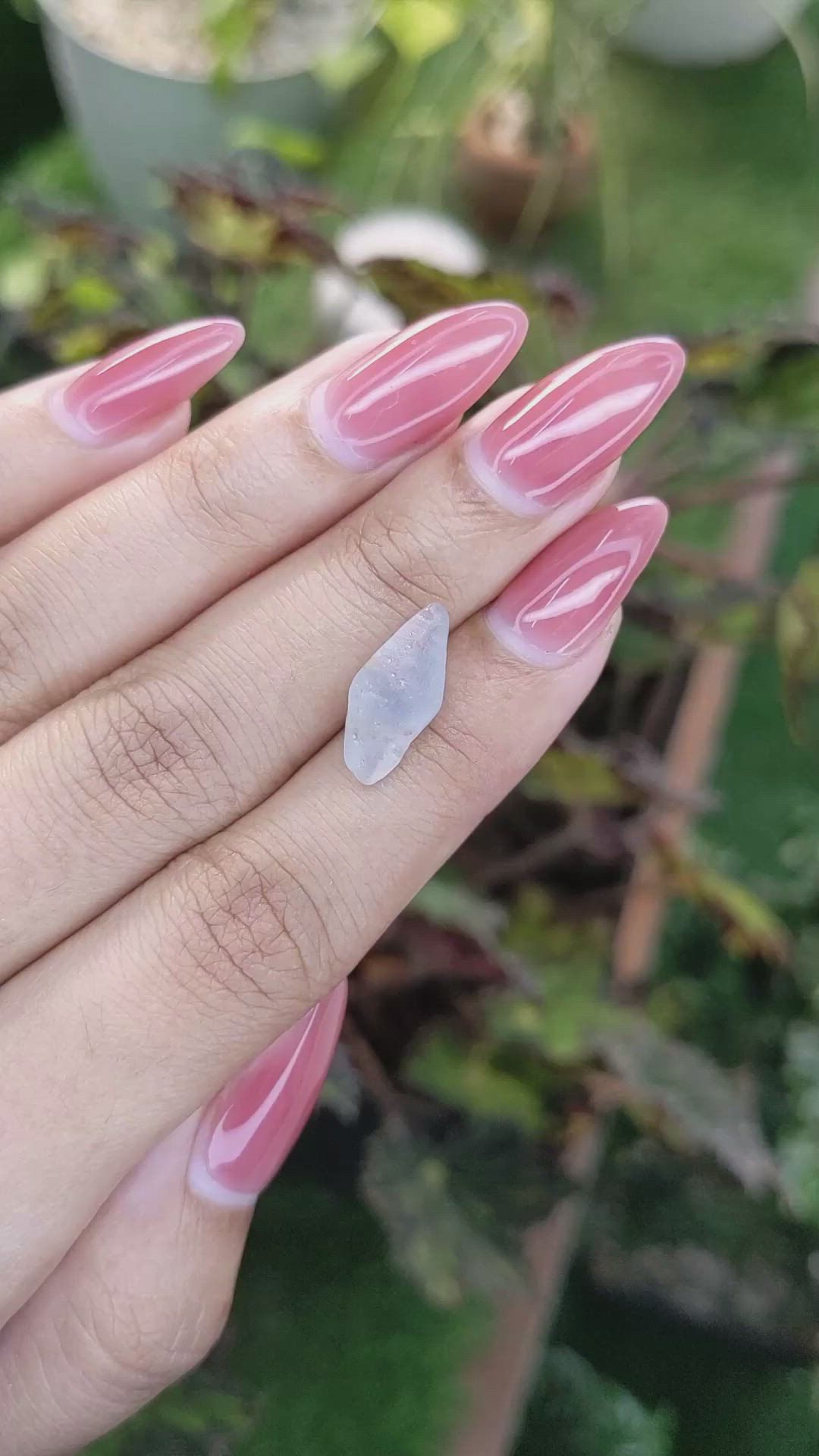 5.52 Ct. Blue Sapphire Crystal from Ceylon (Sri Lanka) Size Video