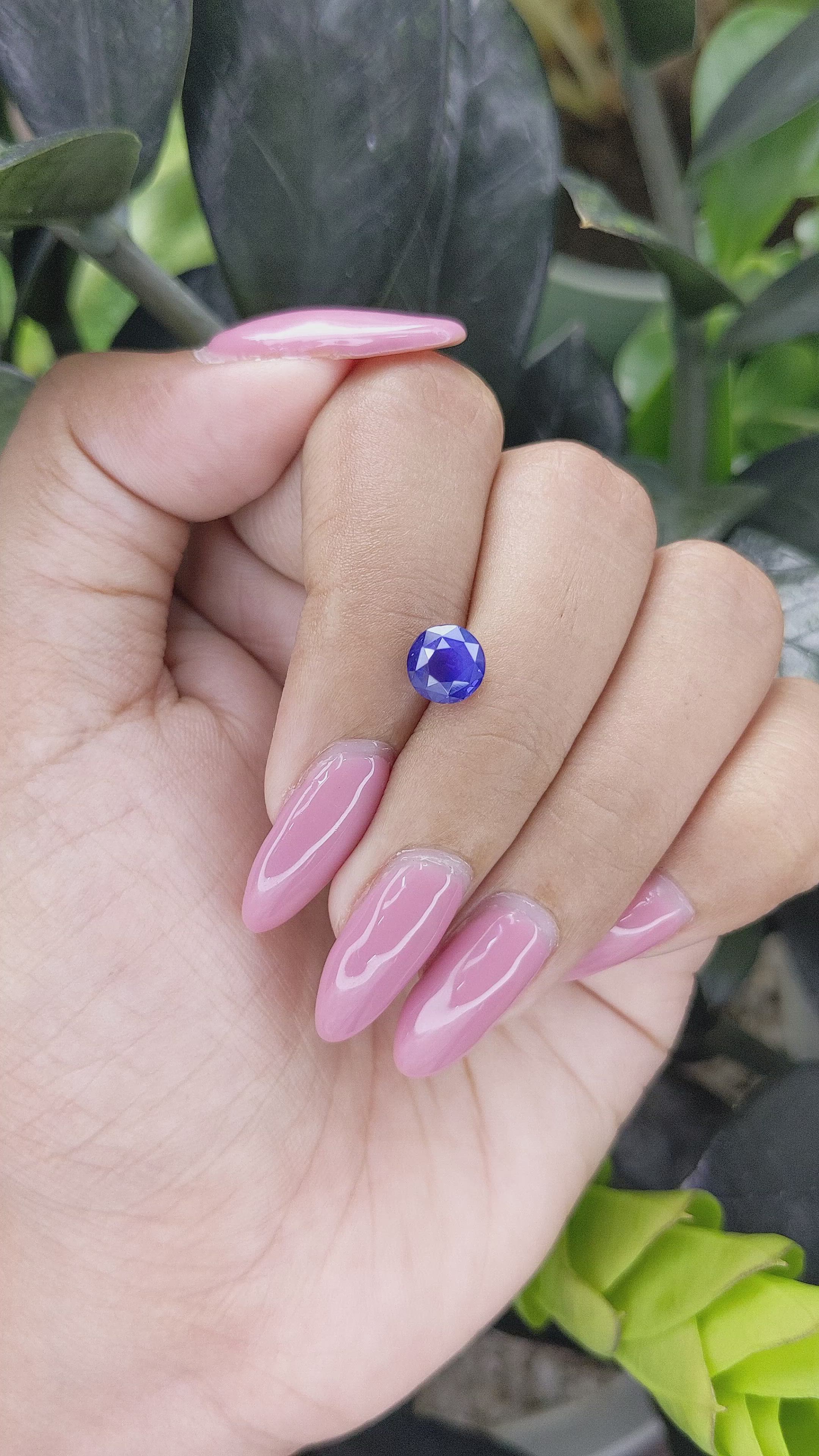 1.98 Ct. Color Change Sapphire from Ceylon (Sri Lanka) Size Video