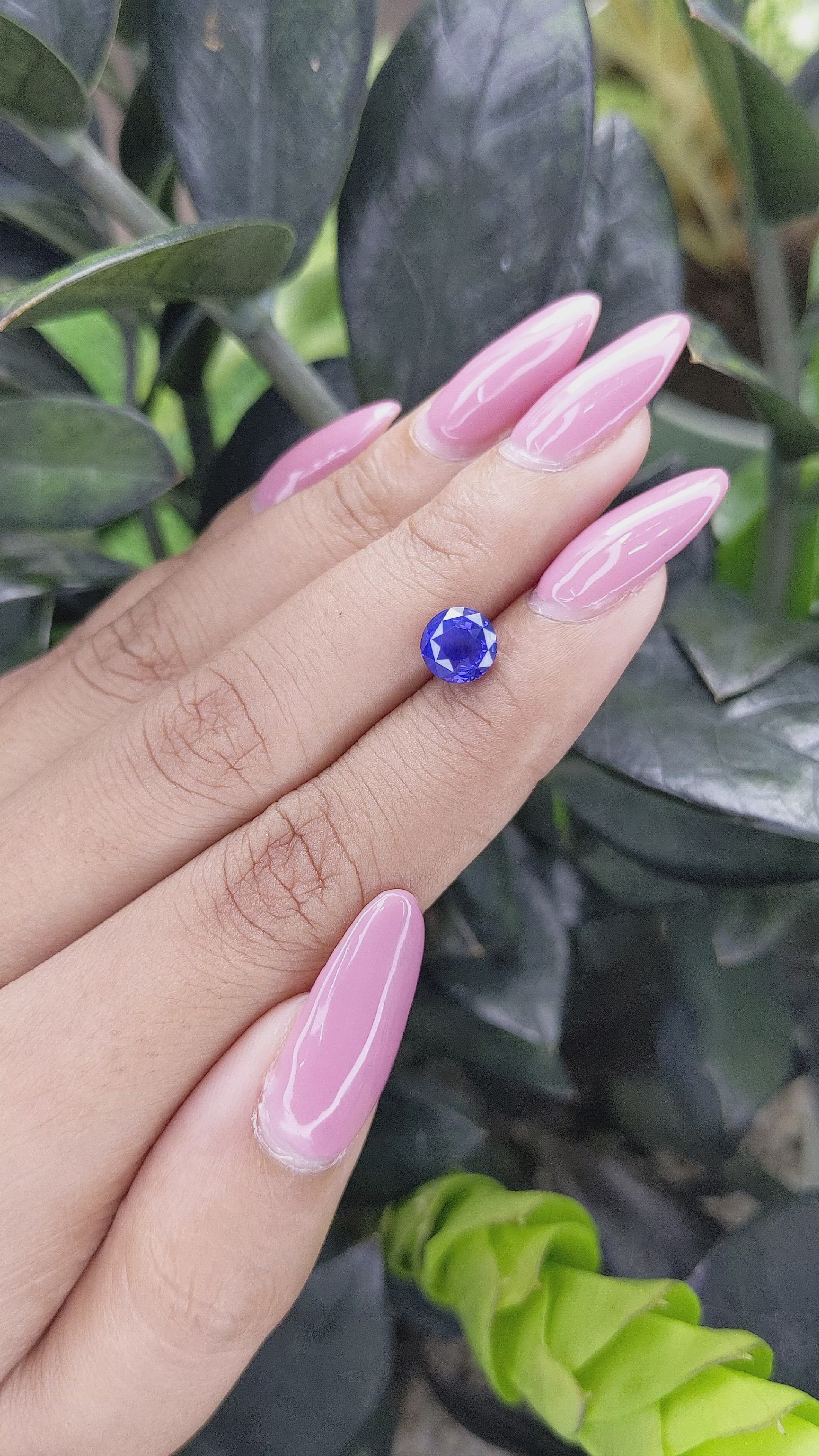 1.98 Ct. Color Change Sapphire from Ceylon (Sri Lanka) Size Video