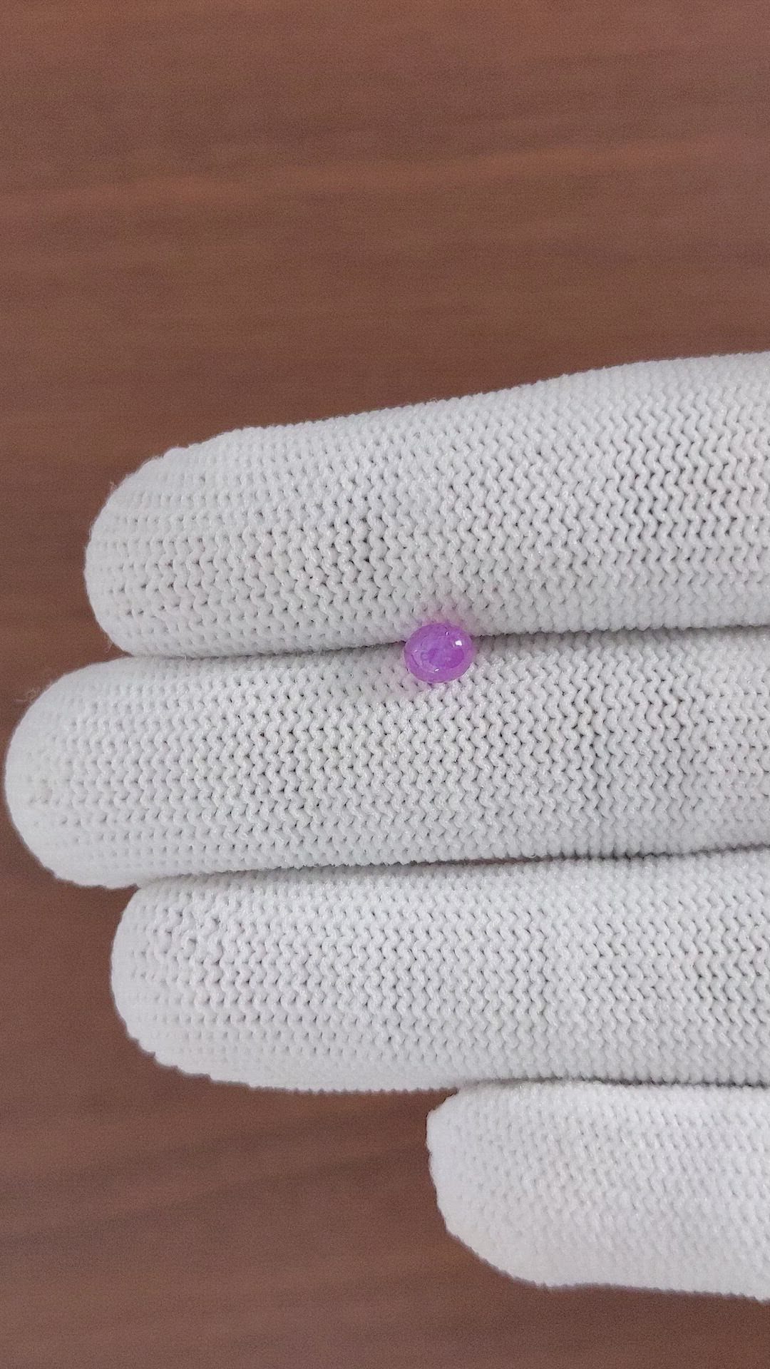 1.23 Ct. Purple Star Sapphire from Ceylon (Sri Lanka) Size Video