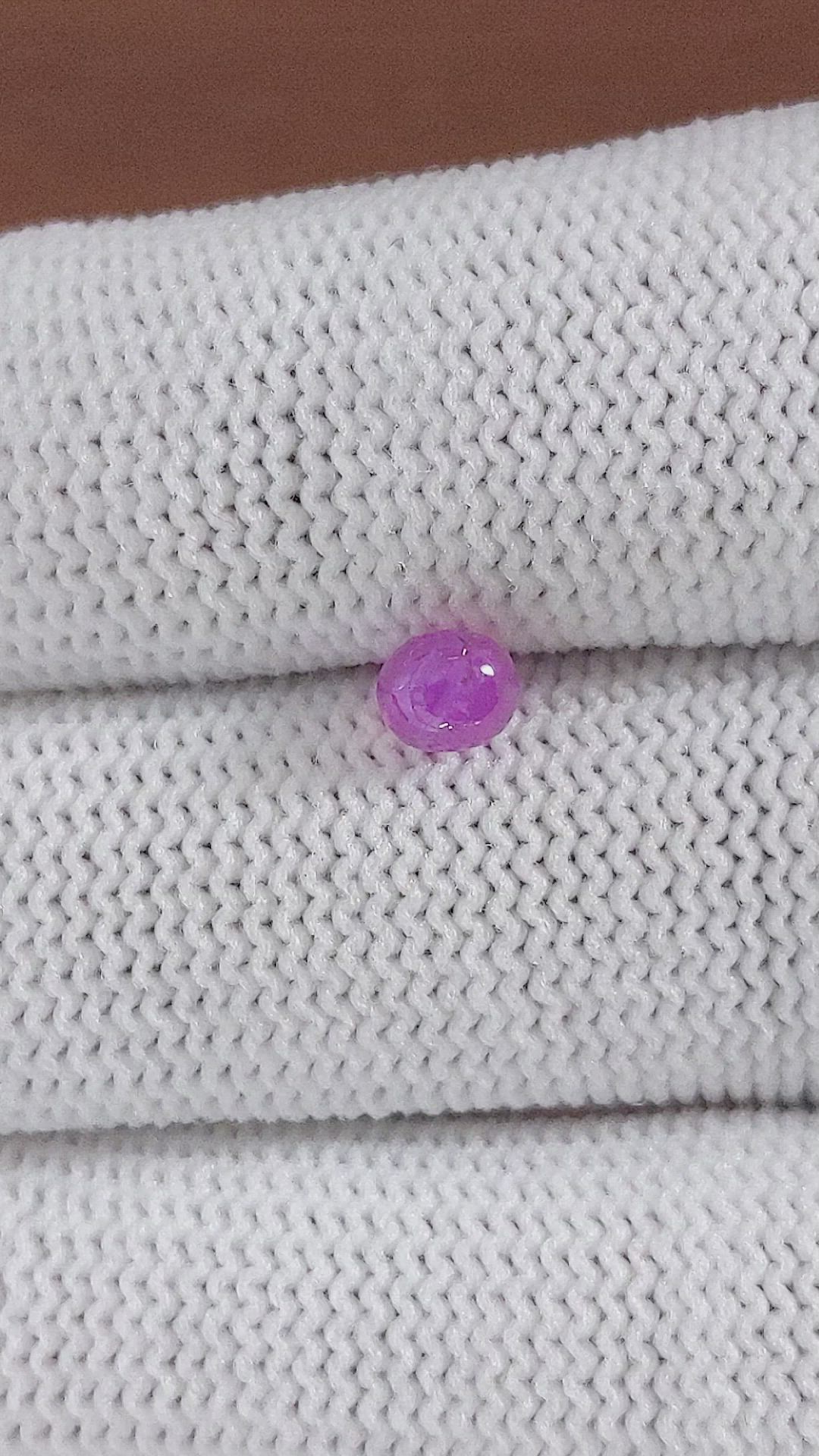 1.12 Ct. Purple Star Sapphire from Ceylon (Sri Lanka) Size Video