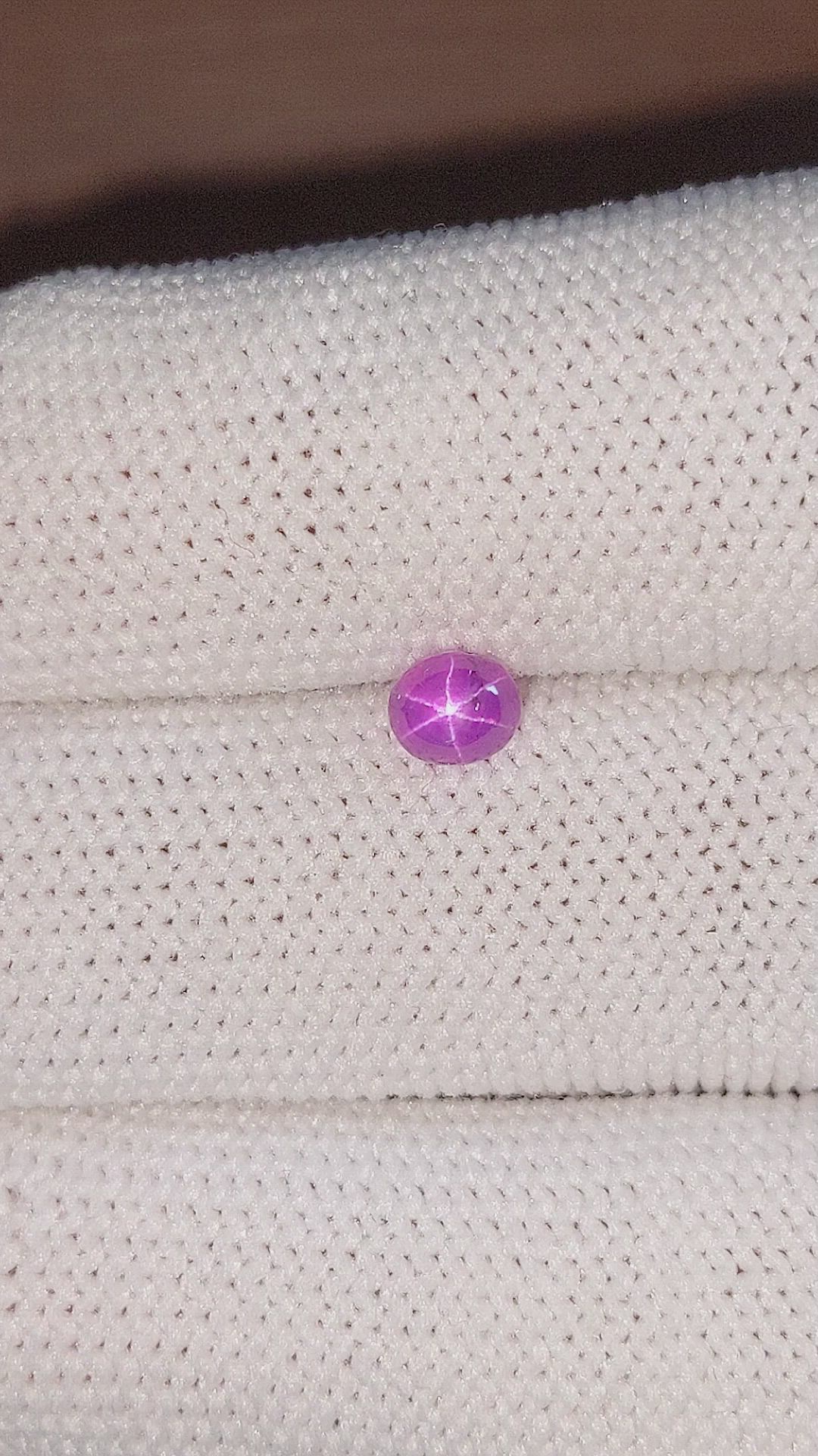 1.12 Ct. Purple Star Sapphire from Ceylon (Sri Lanka) Size Video
