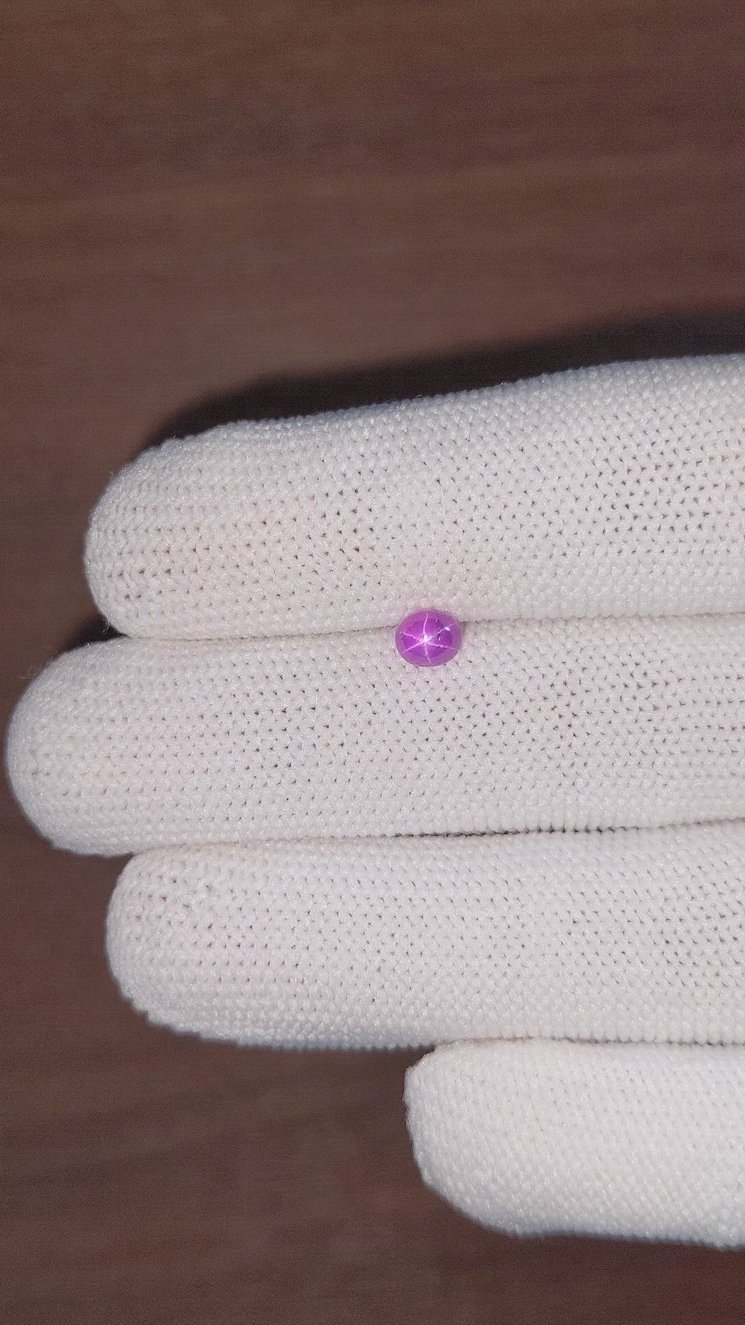 1.12 Ct. Purple Star Sapphire from Ceylon (Sri Lanka) Size Video